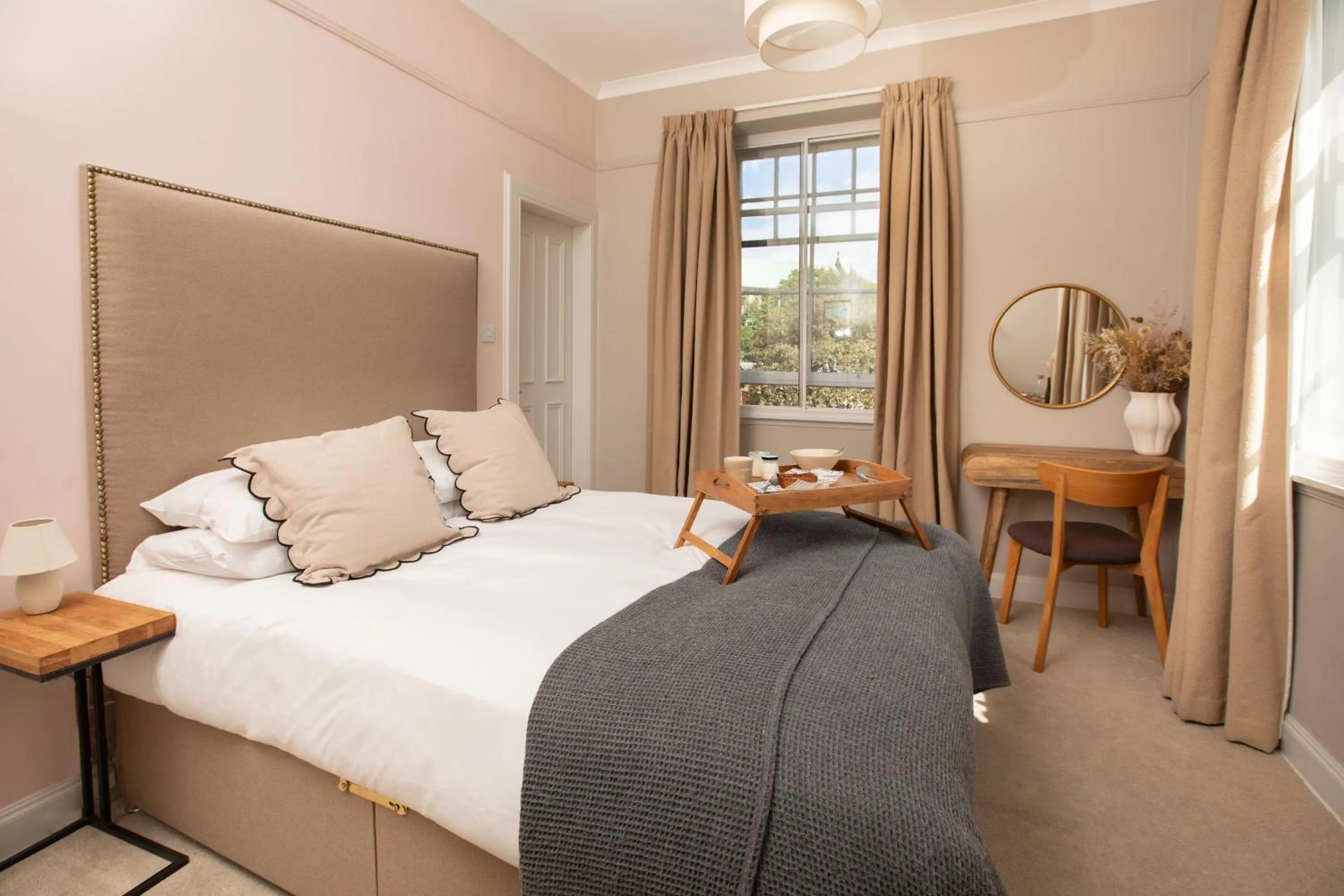 Bed in Celentano's Restaurant with Rooms