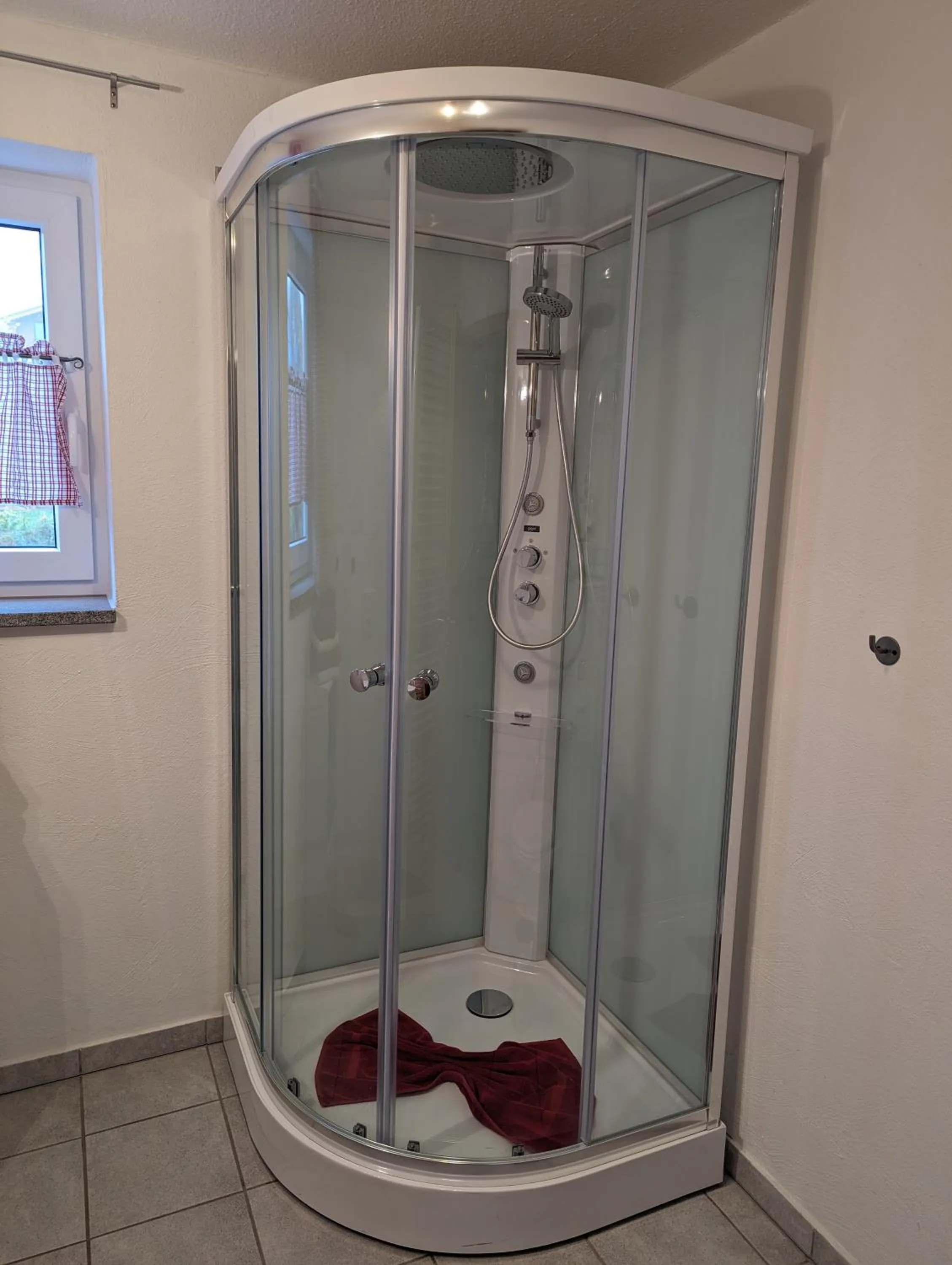 Shower in Appart-Hotel Harmonie