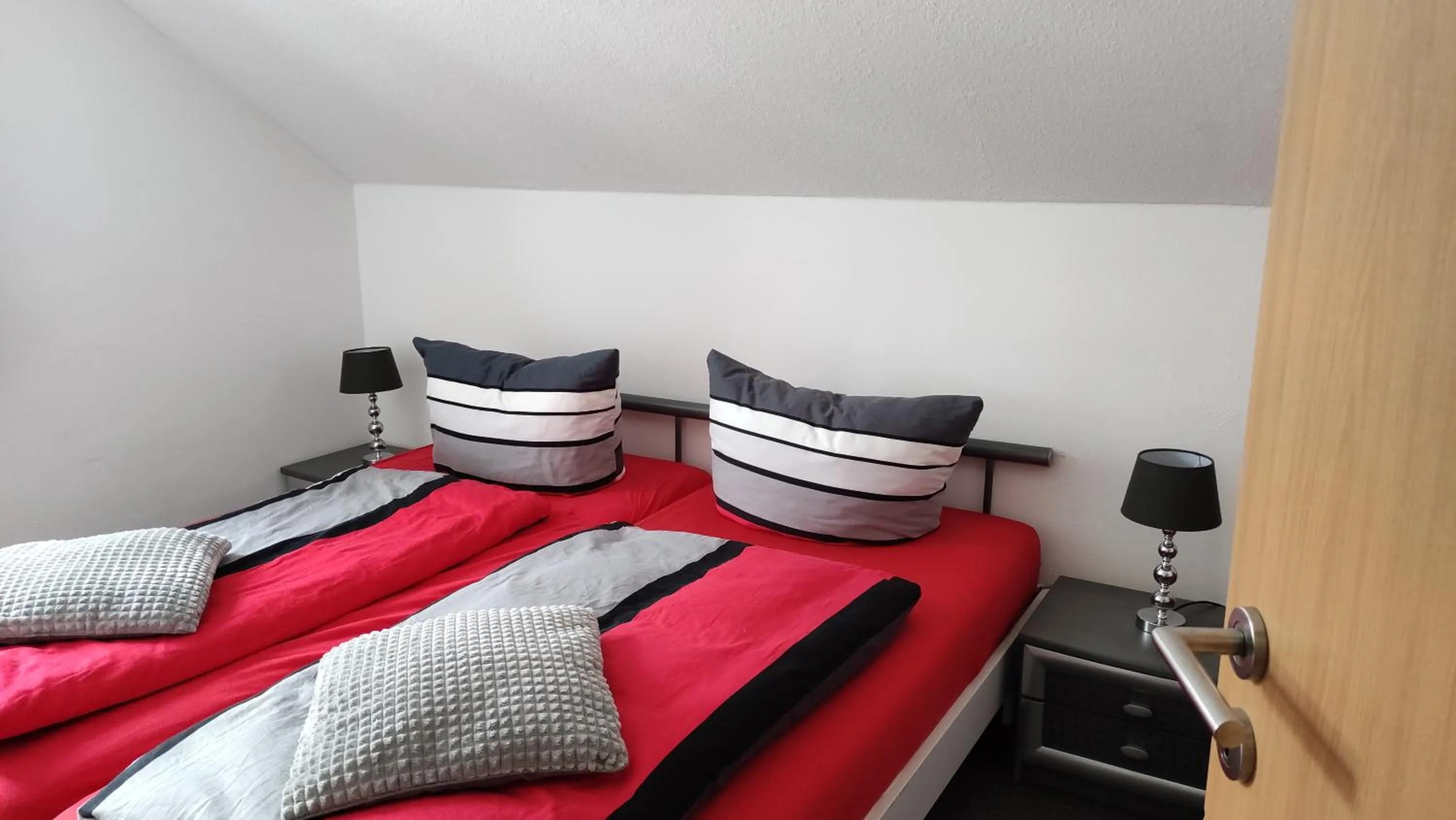 Bedroom, Bed in Appart-Hotel Harmonie