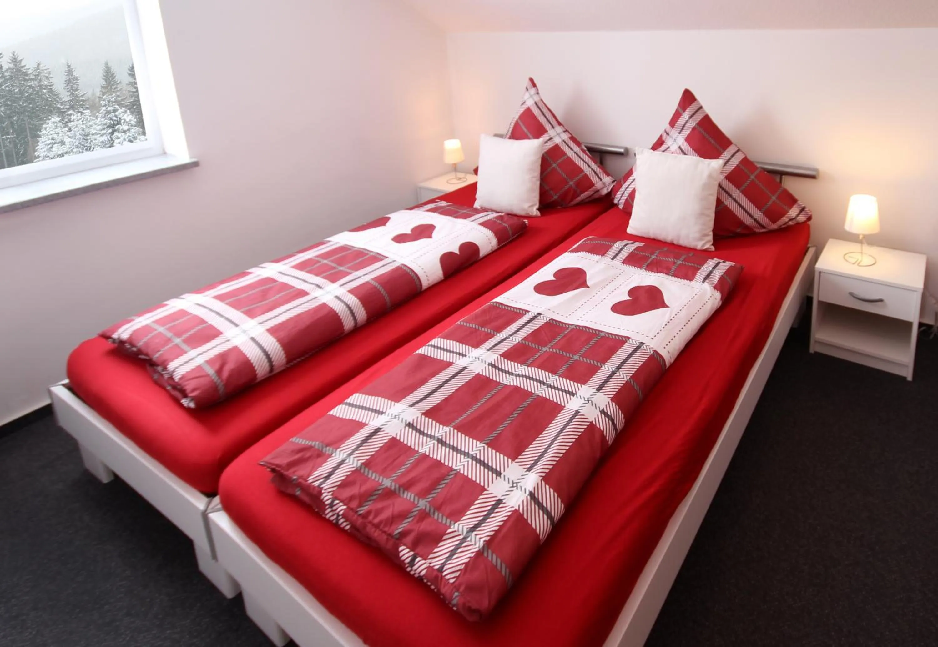 Bed in Appart-Hotel Harmonie