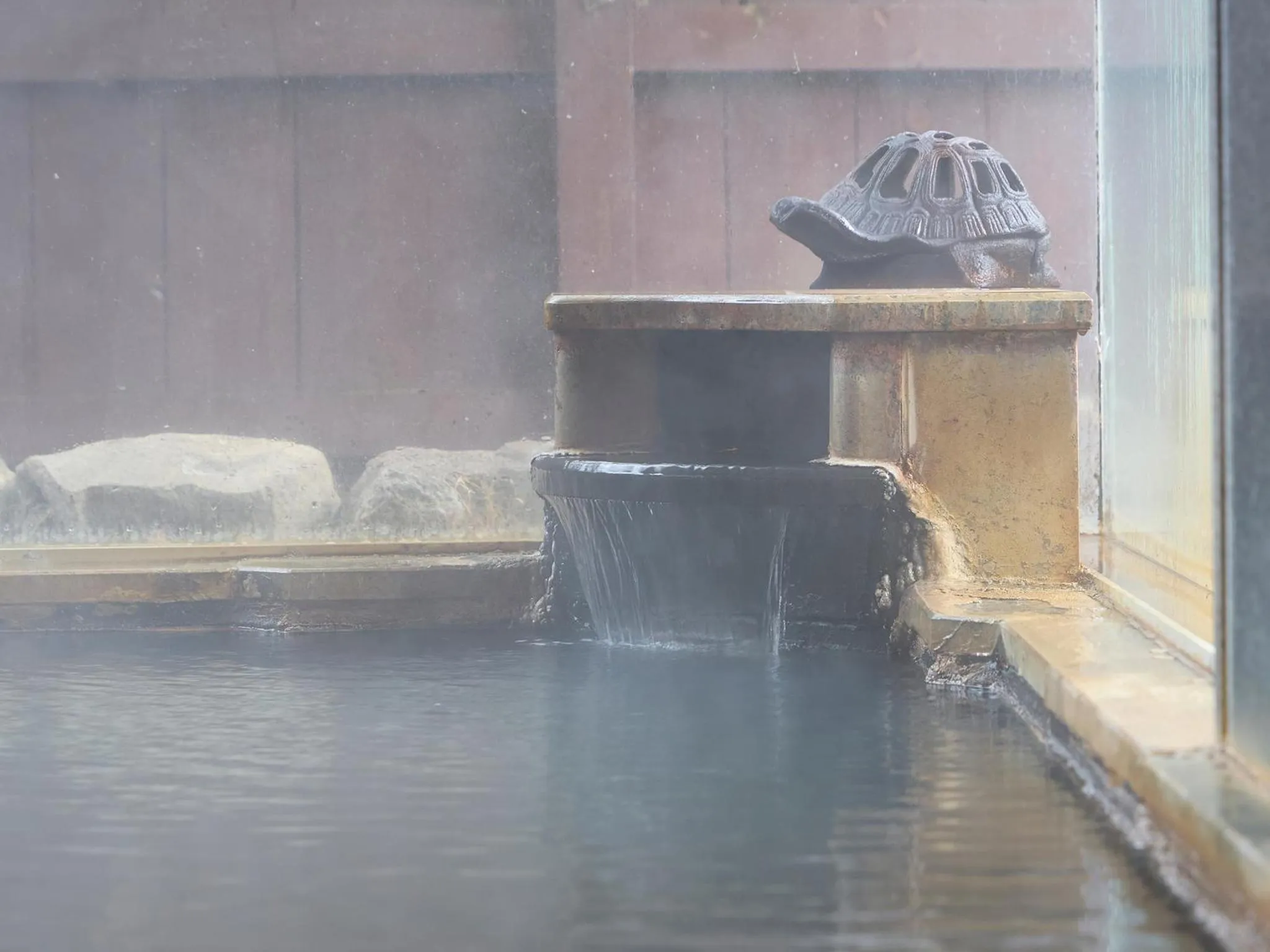 Hot Spring Bath in Hotel Kameya