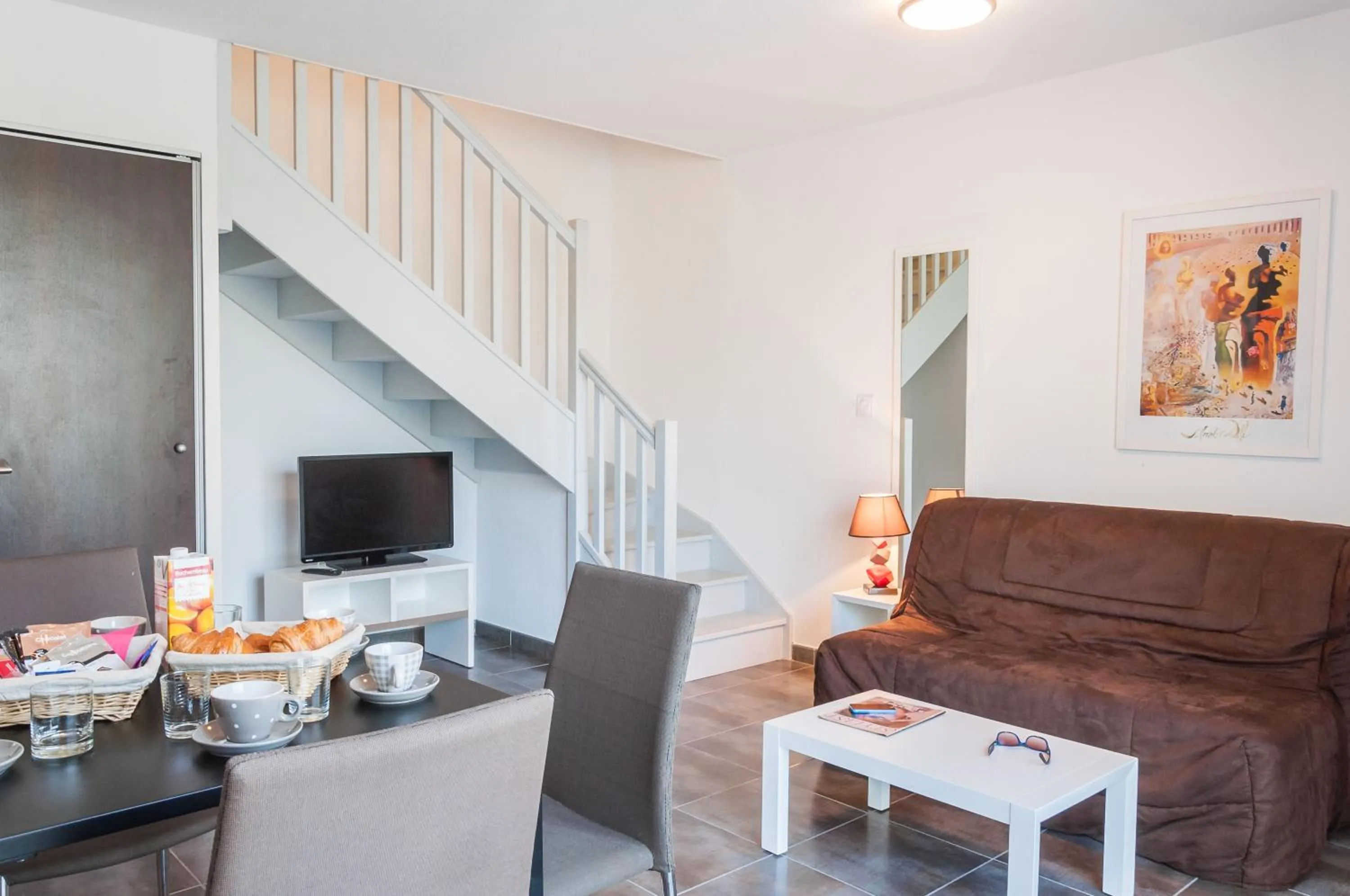 Living room in Vacancéole - Les Demeures Torrellanes - Saint-Cyprien