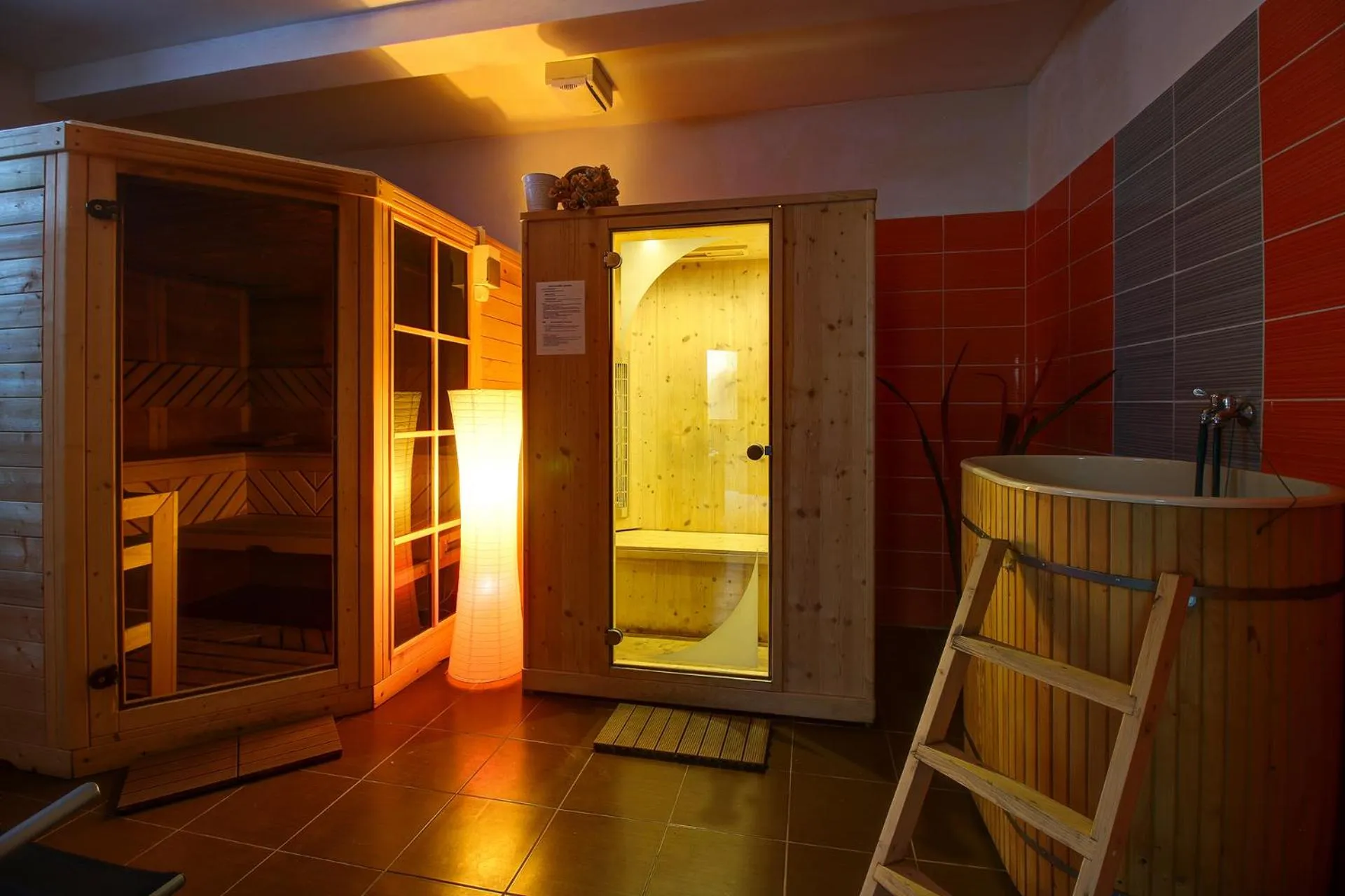 Sauna in Hotel Avalanche