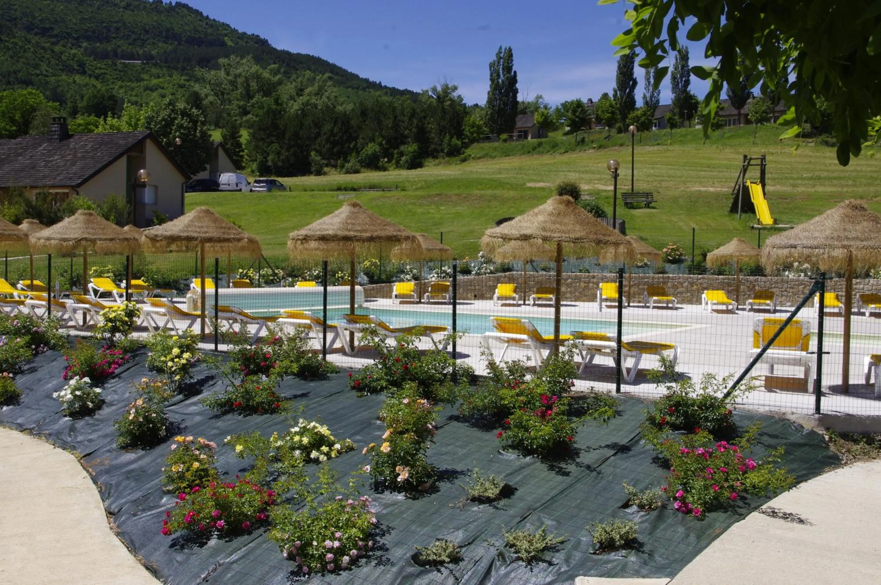 Swimming pool in Village de Gites le Colombier