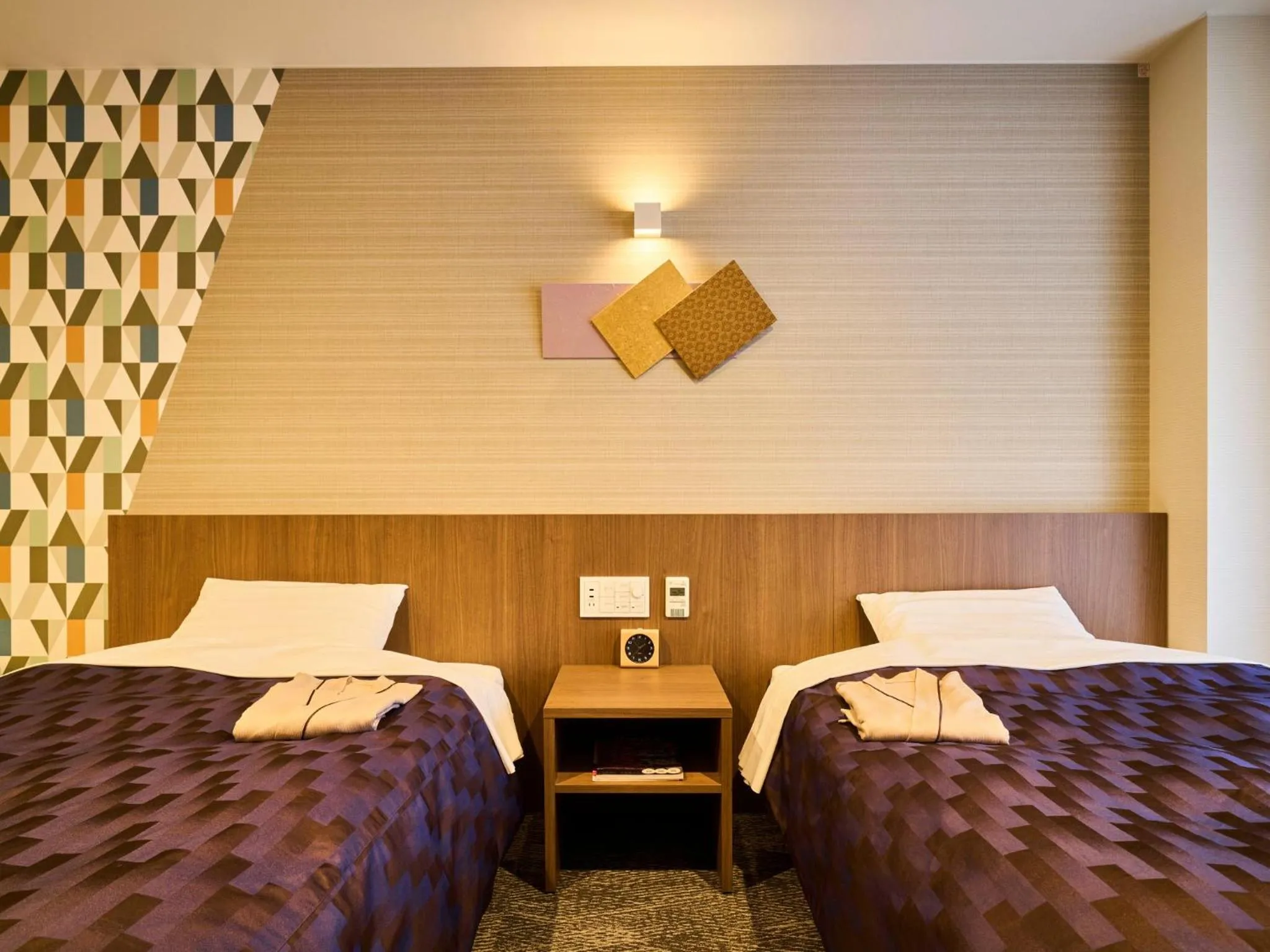 Bed in Kyoto Daiichi Hotel