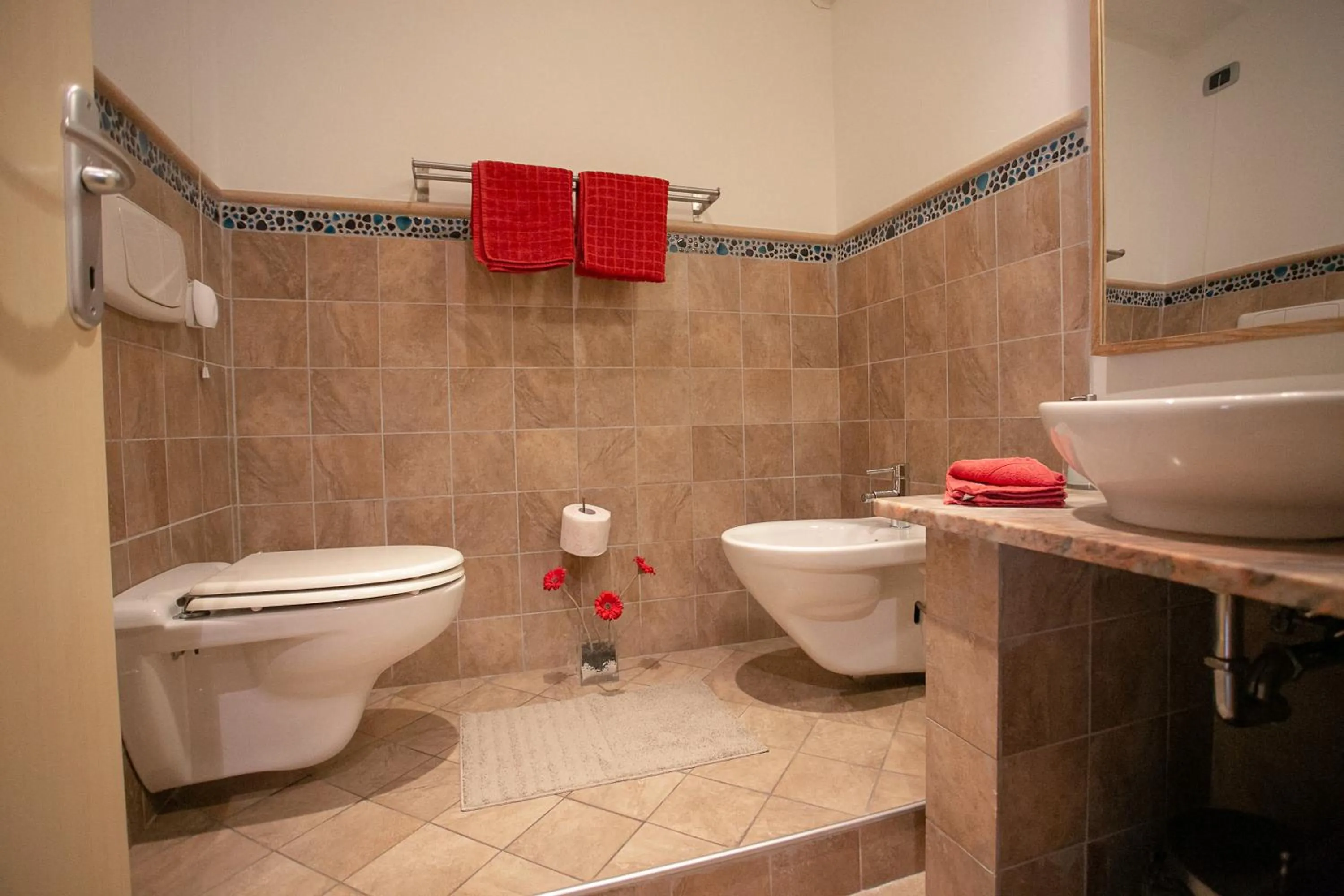 Toilet in B&B La Corte