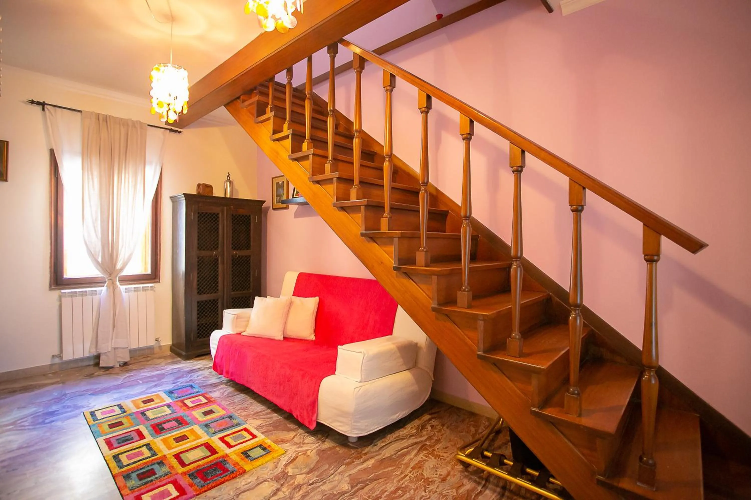 Living room in B&B La Corte