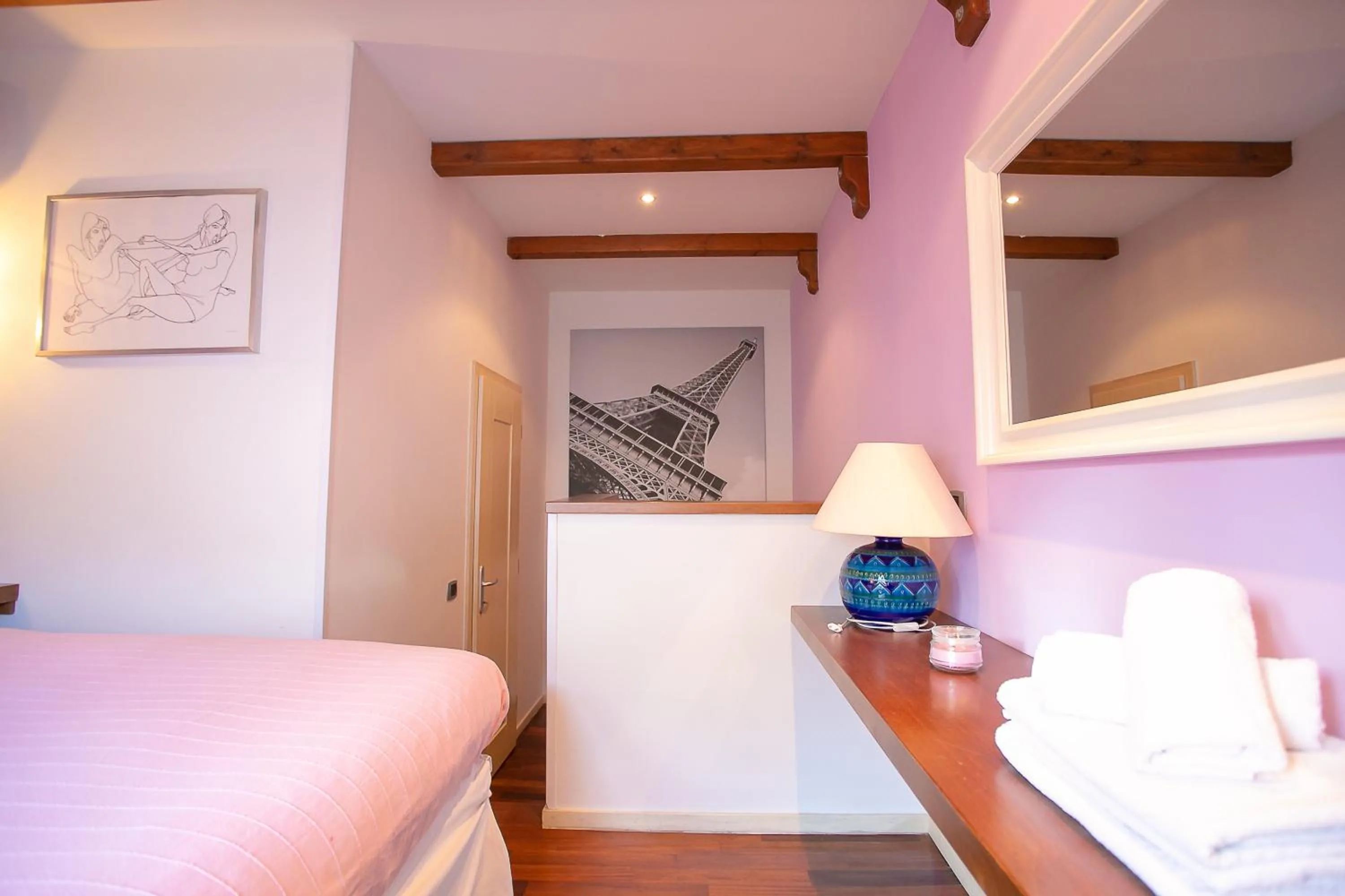 Bedroom, Bed in B&B La Corte