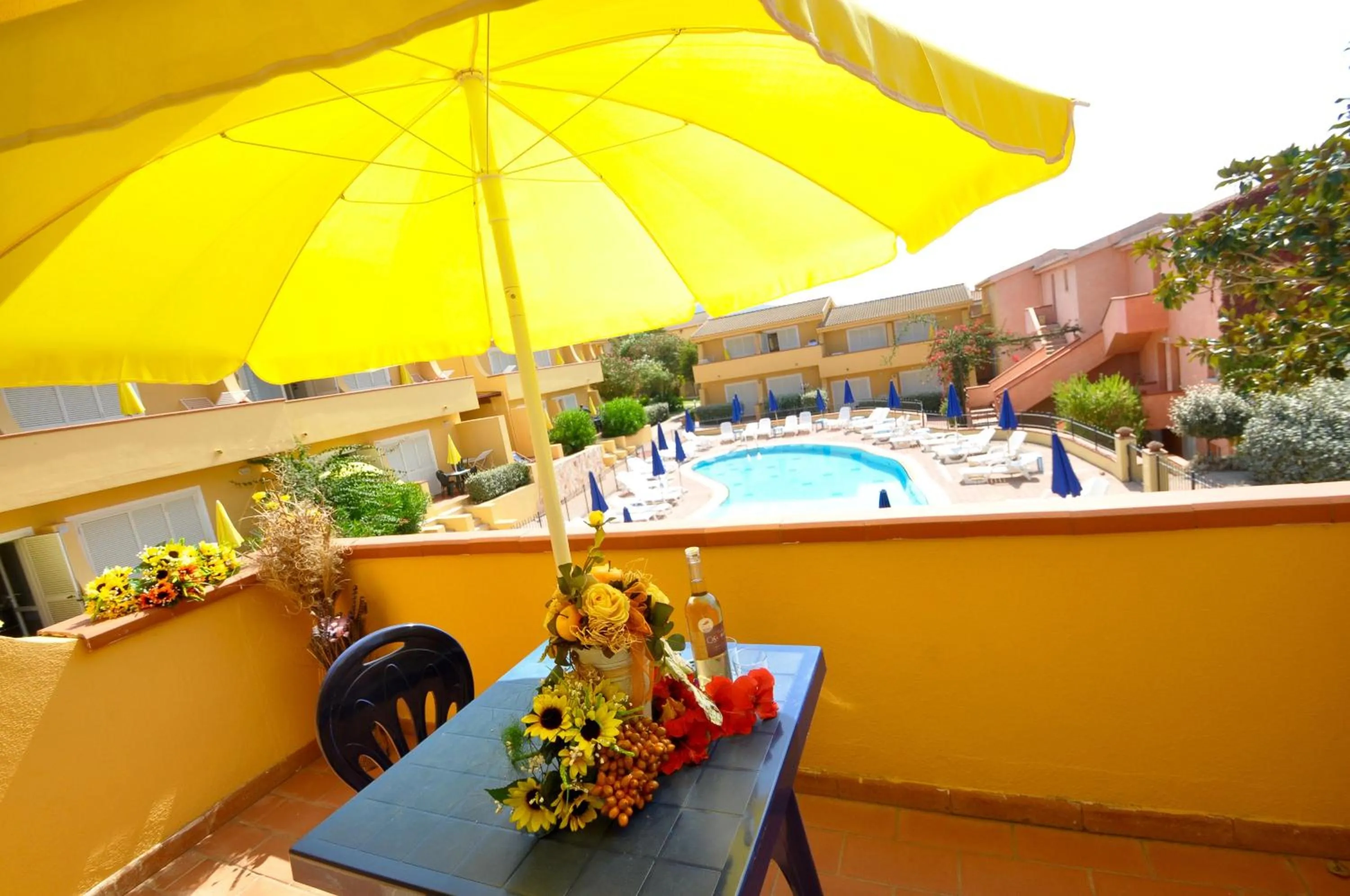 Balcony/Terrace in Residence Le Onde