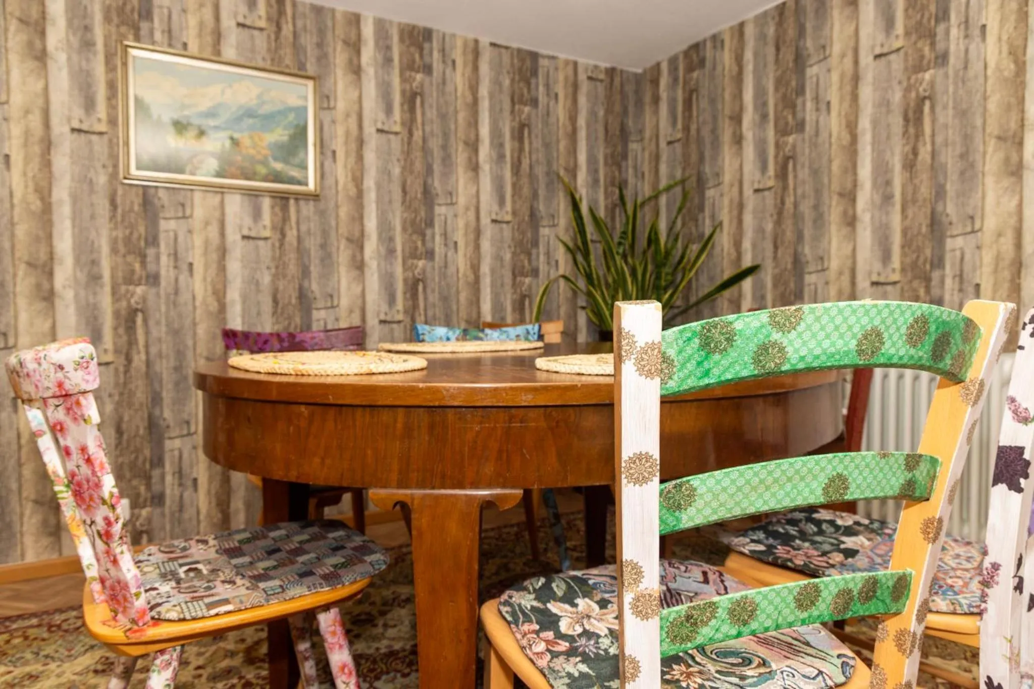 Seating area in Goldiger Hirsch B&B mit Gemeinschaftsküche