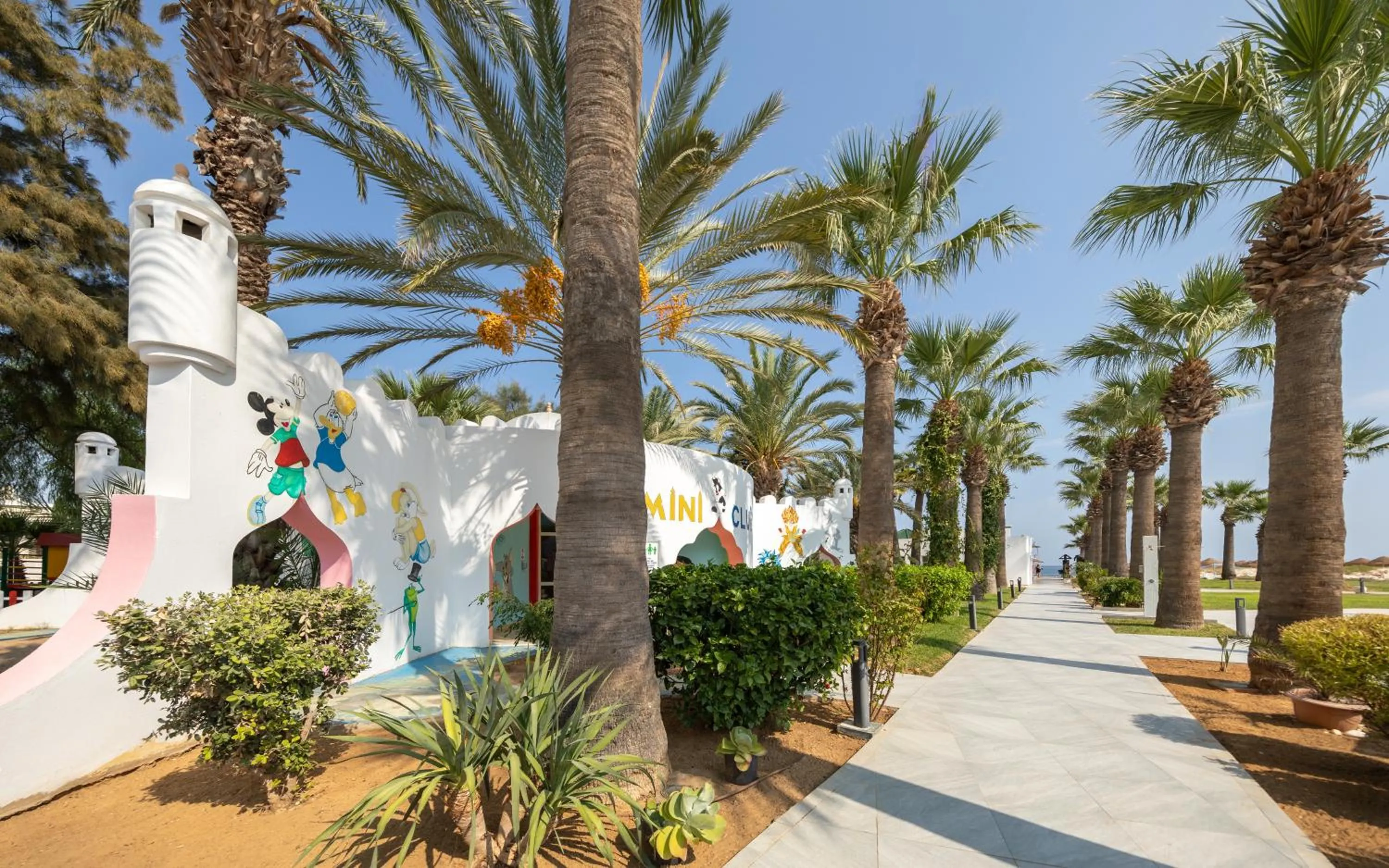 Beach in Marhaba Palace