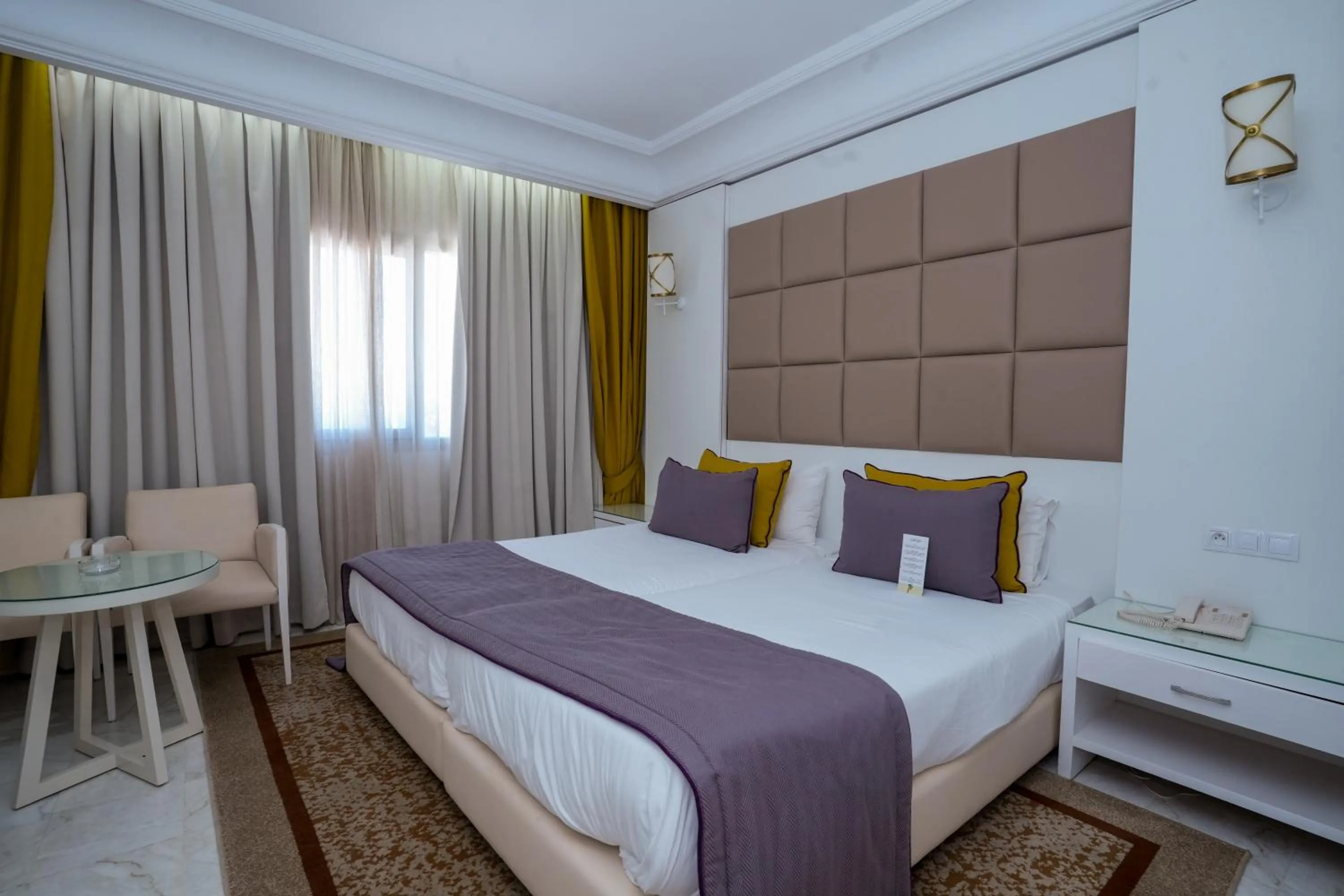 Bed in Marhaba Palace