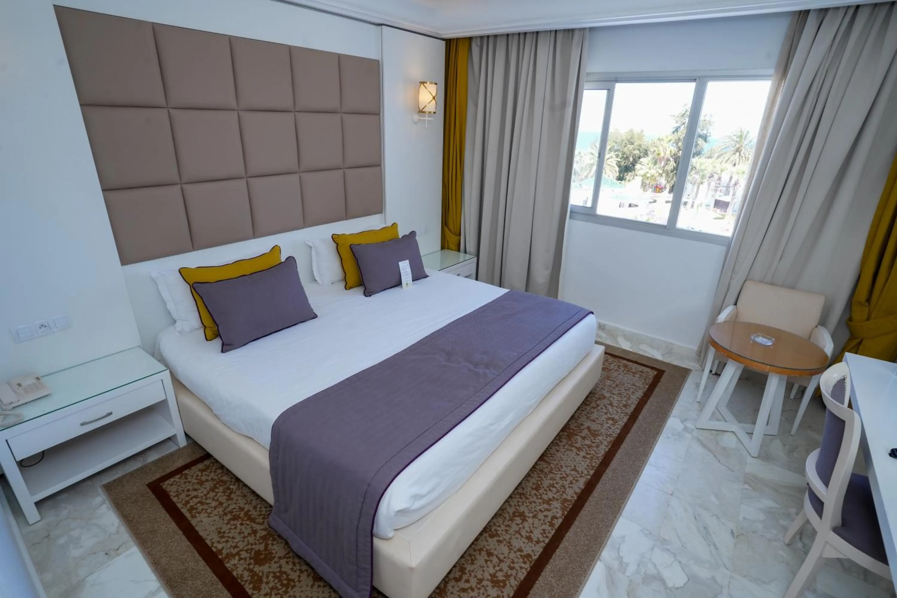 Bed in Marhaba Palace