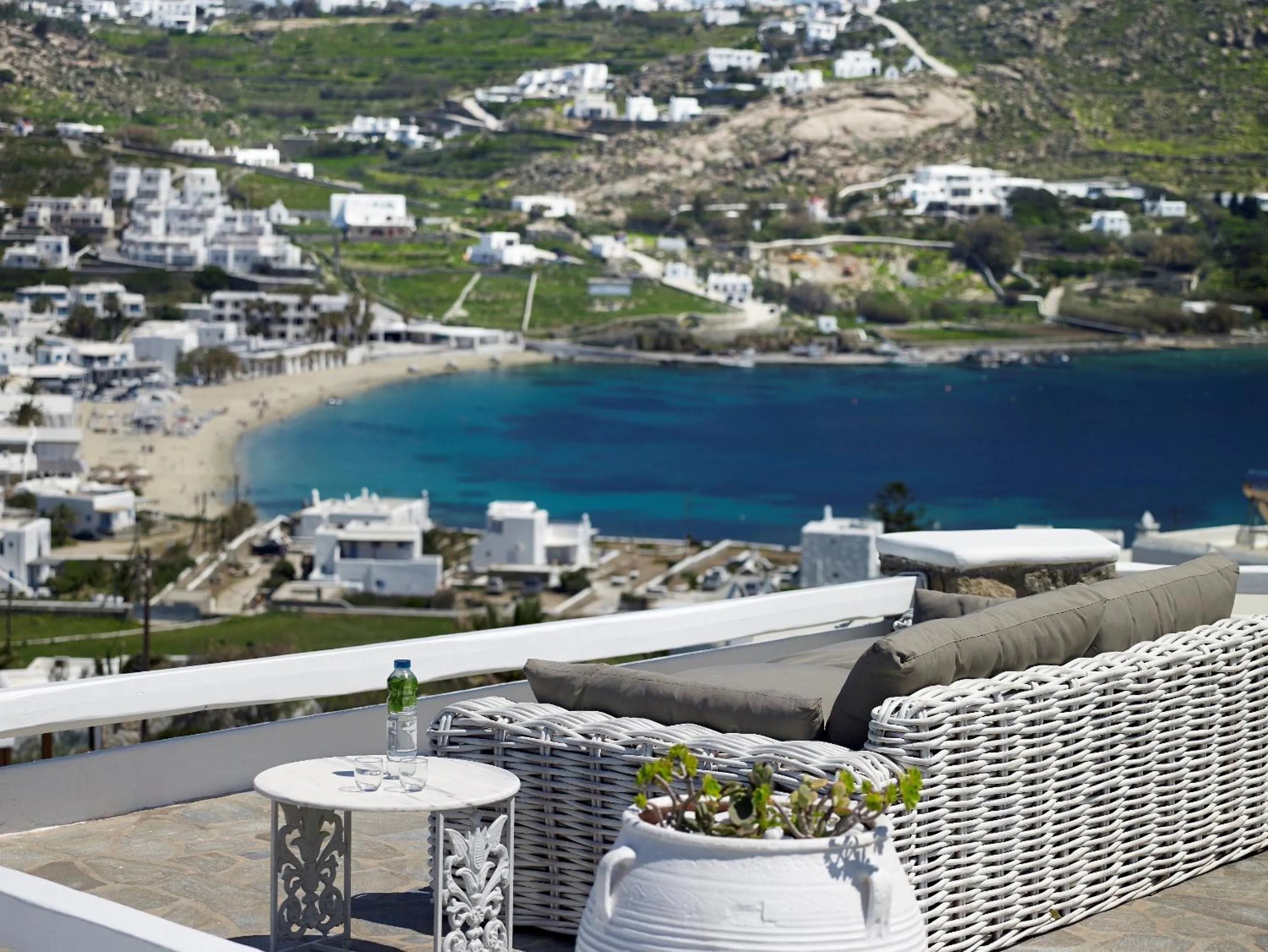 View (from property/room) in Kallos of Mykonos - previous Leonis Summer Houses