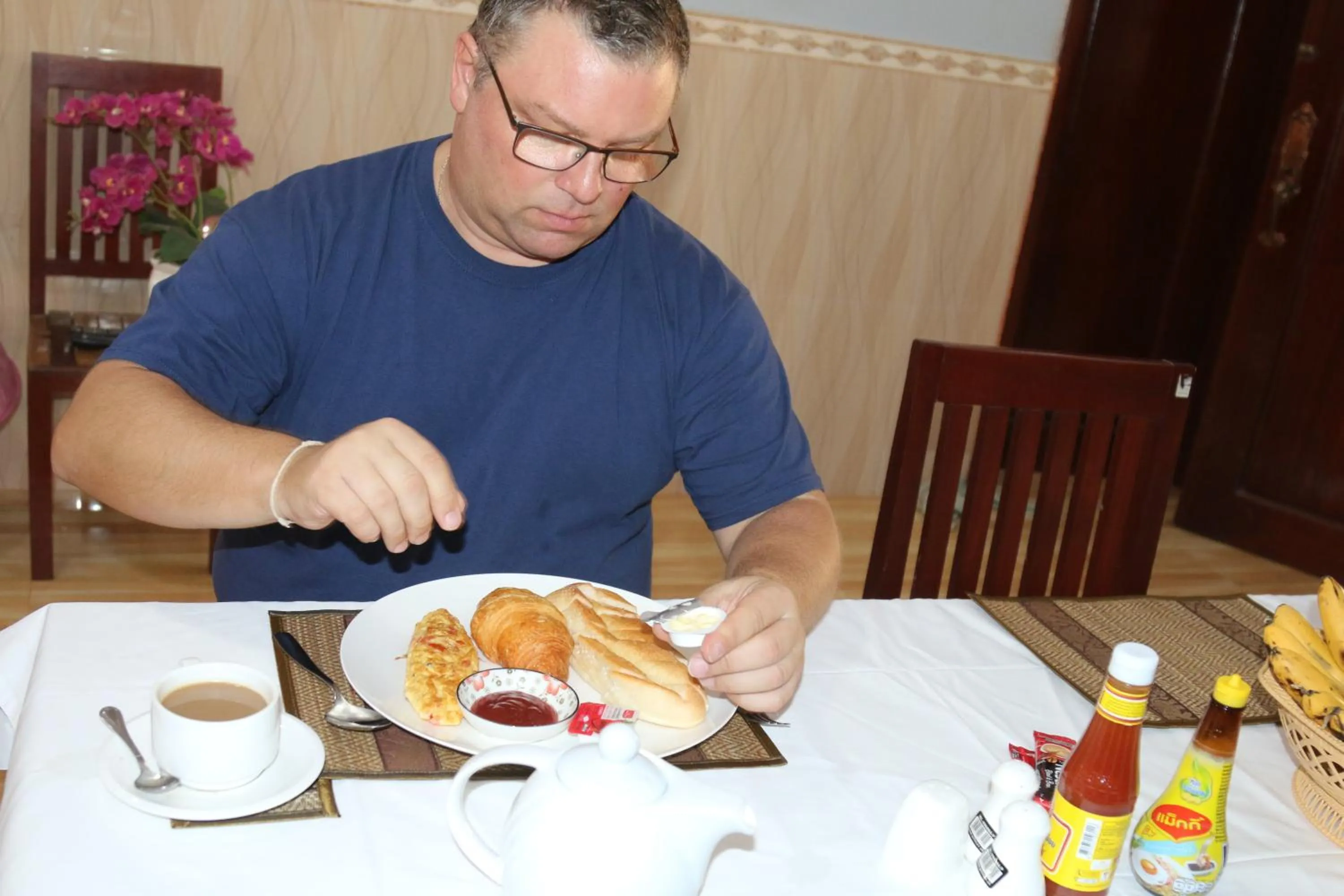 Breakfast in Realkhom Homestay