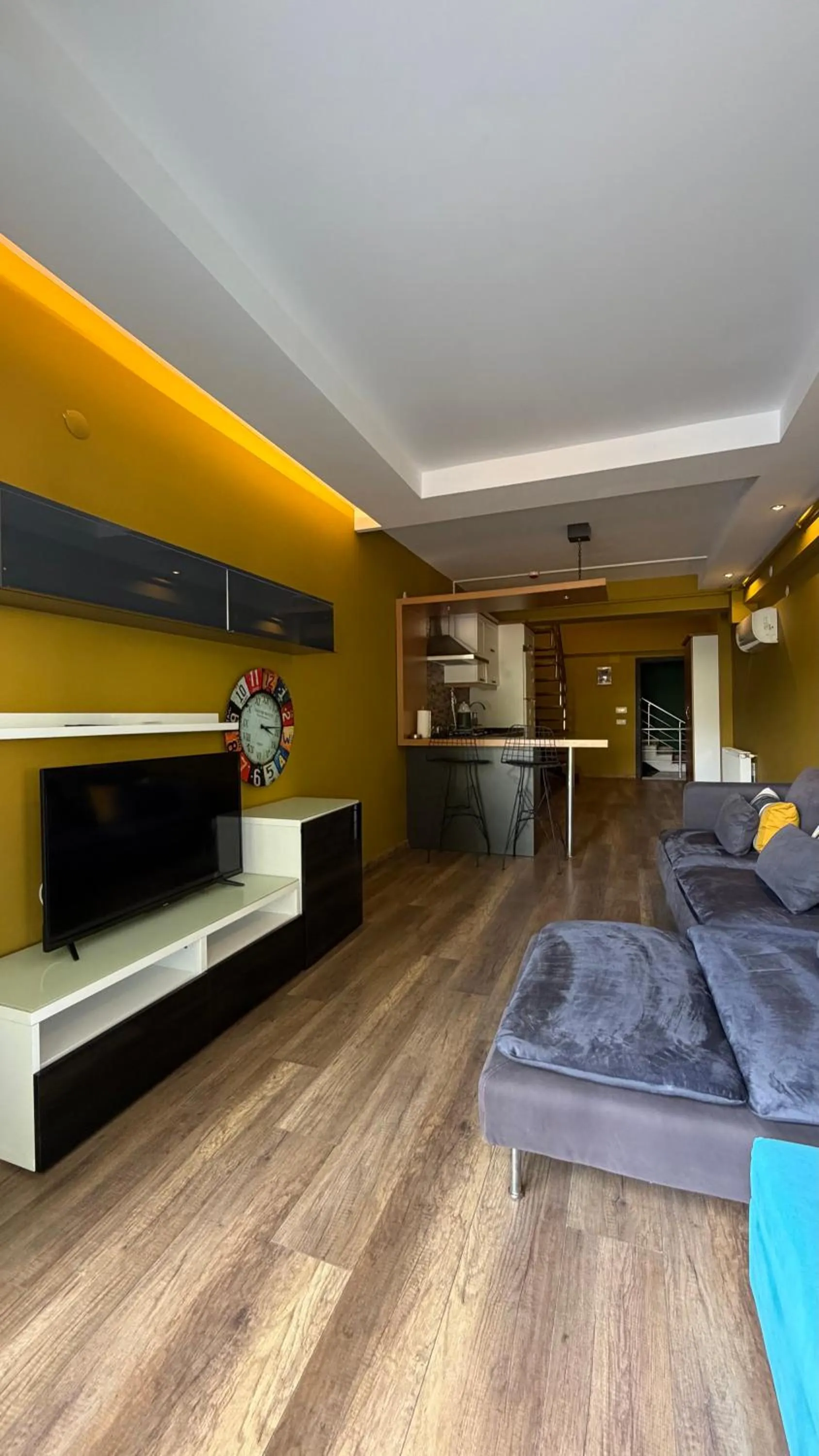 TV and multimedia, Bed in Deluxe Beach Residence