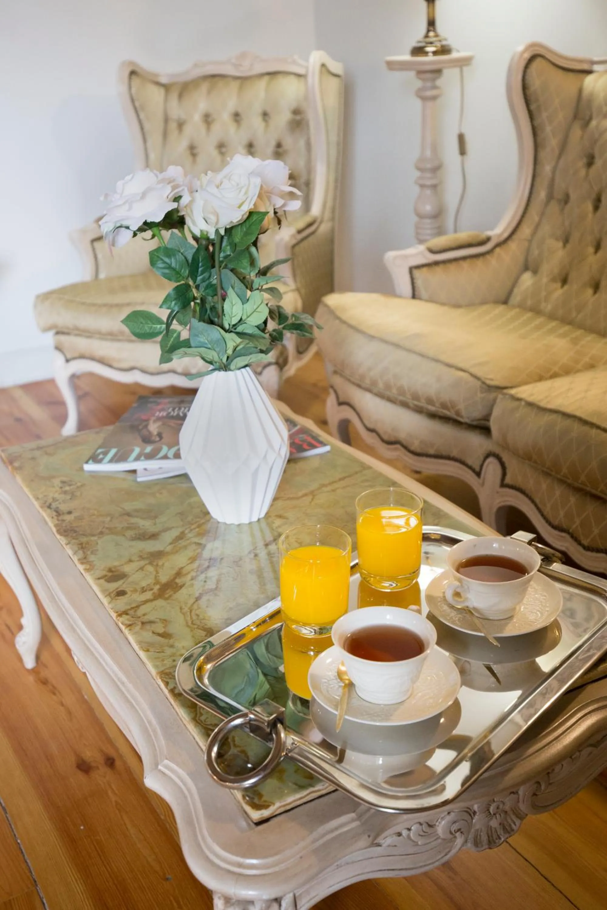 Decorative detail in Hostal Central Palace Madrid