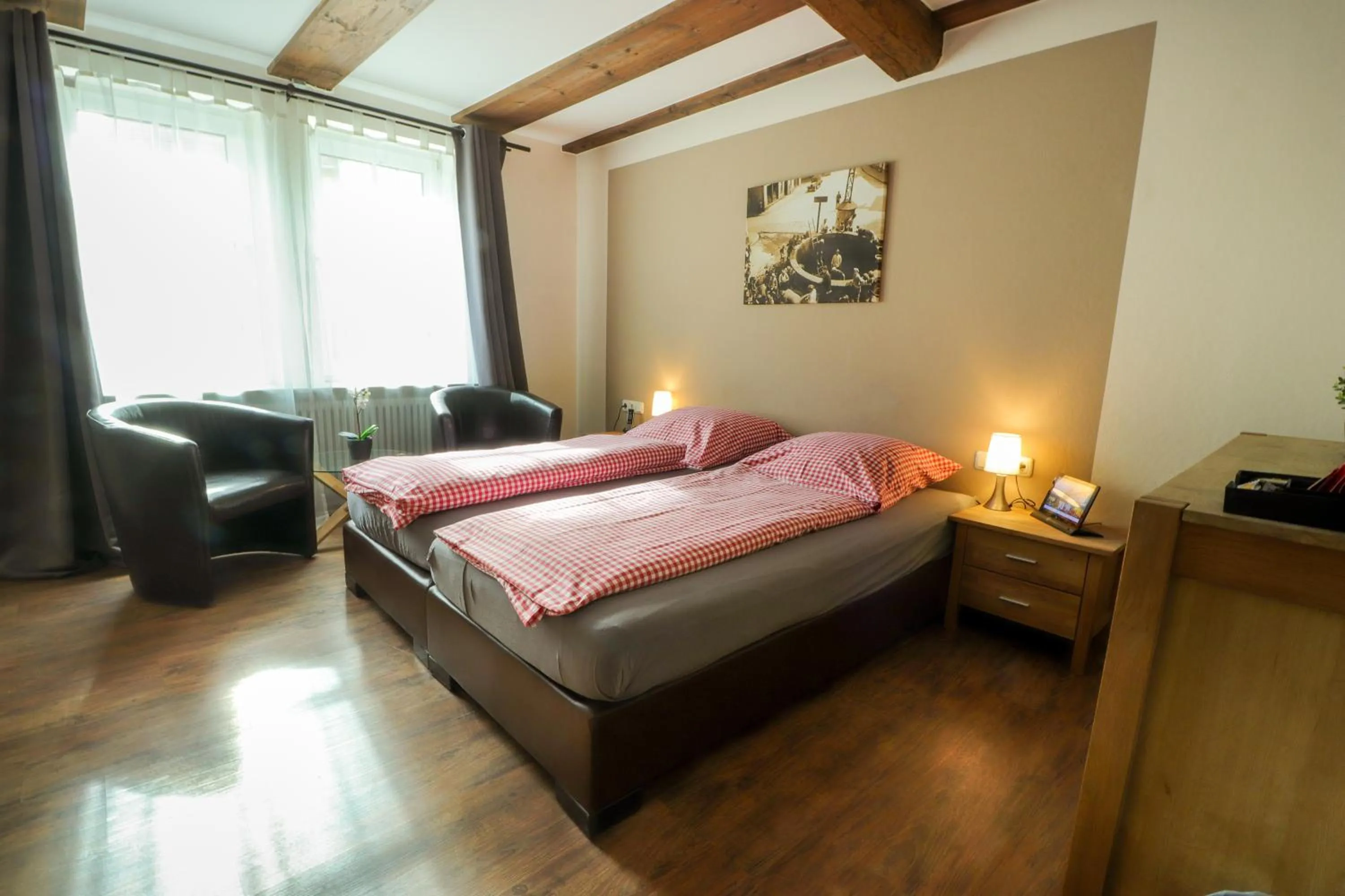 Bed in Hotel Am Dalwigker Tor