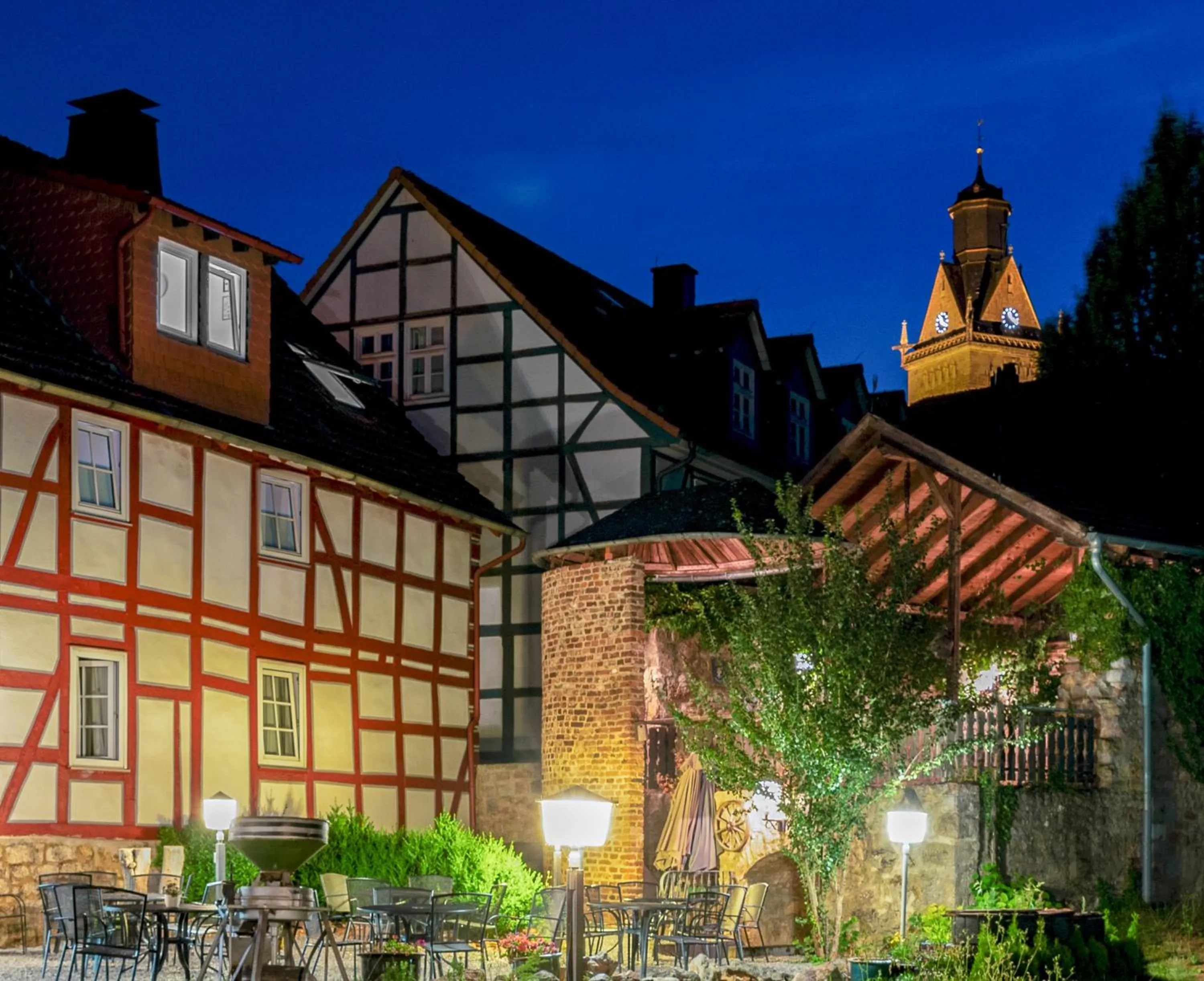 Garden in Hotel Am Dalwigker Tor