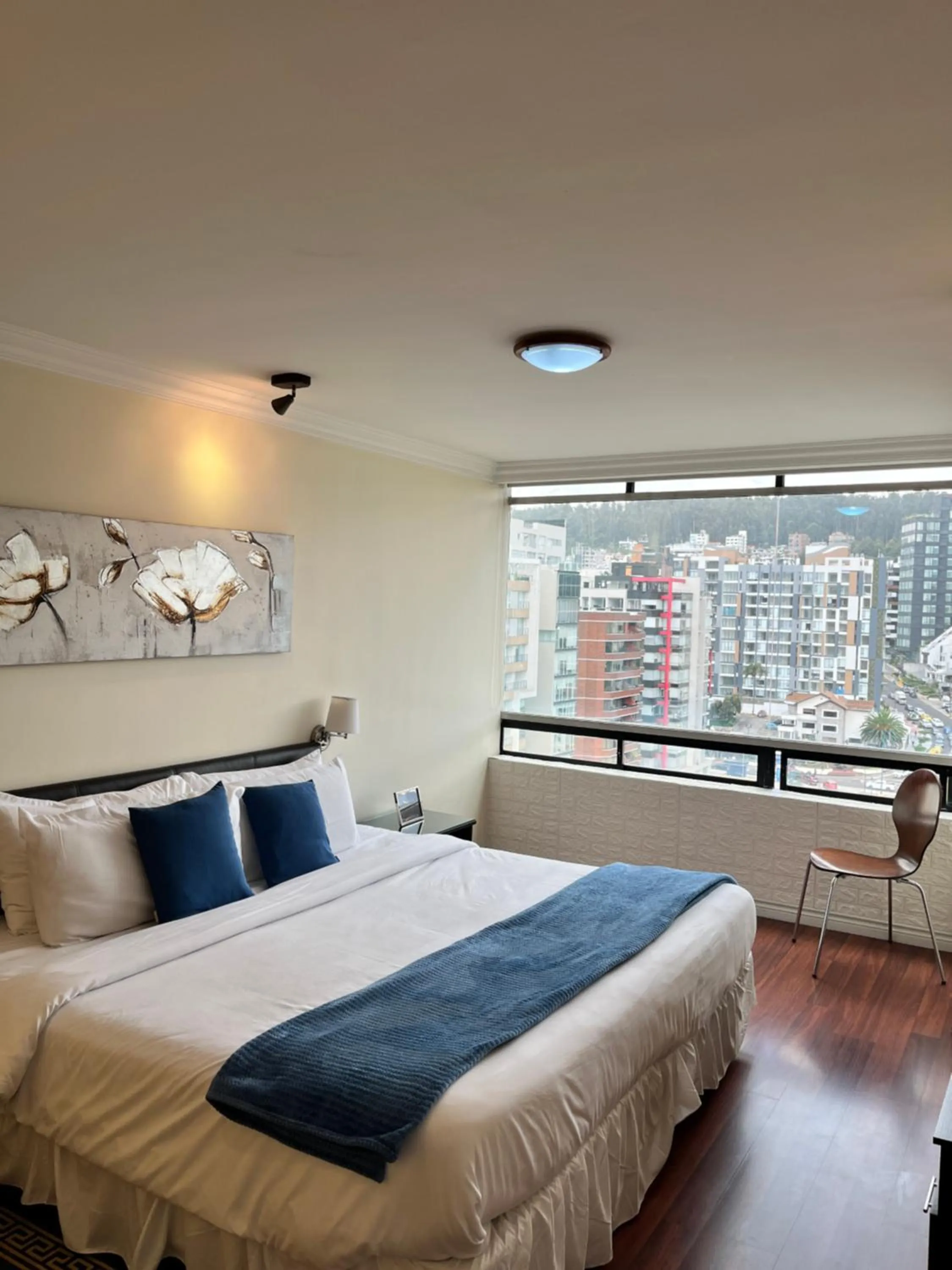 Bedroom, Bed in BlueZone Apartments