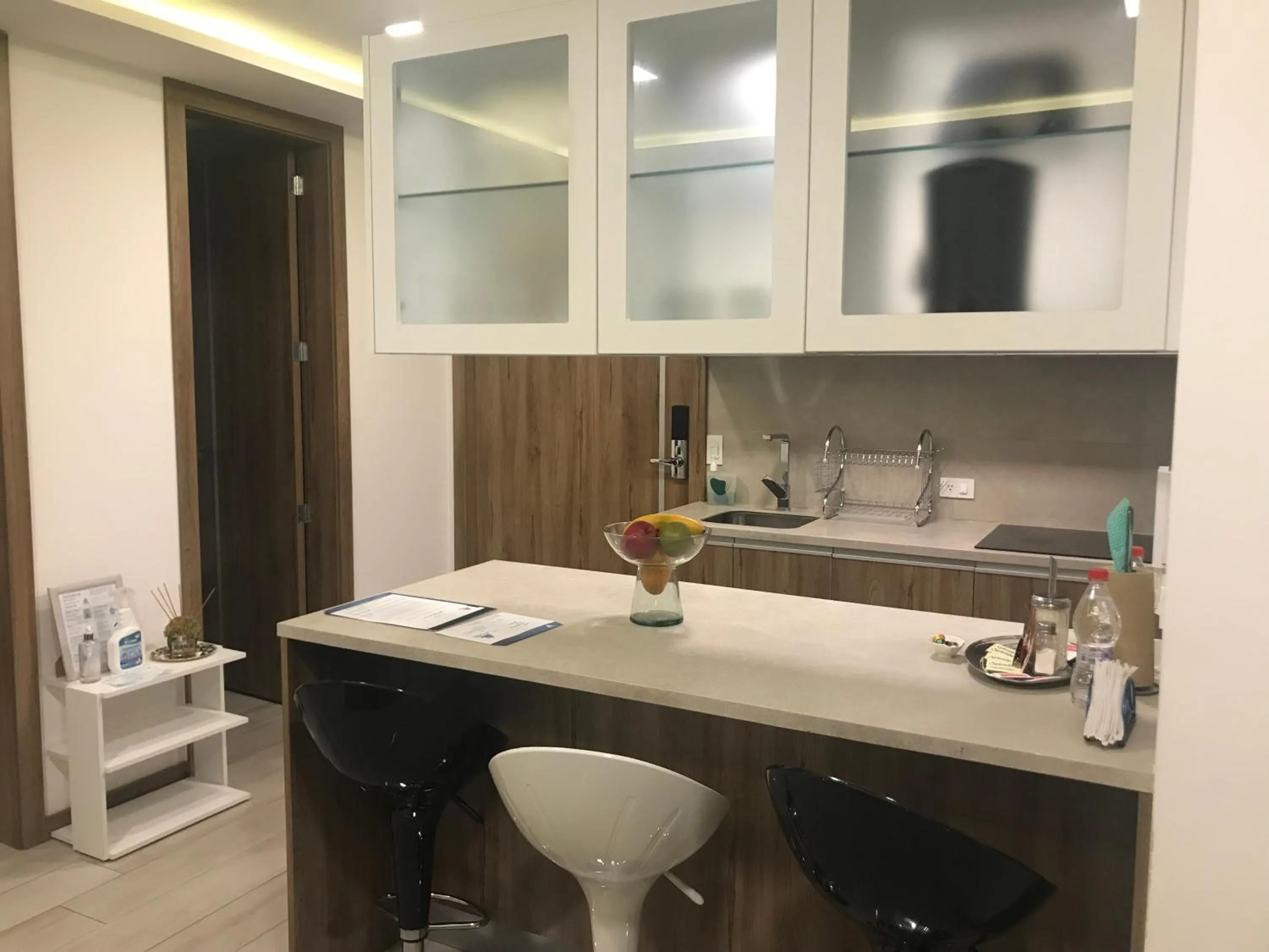 kitchen in BlueZone Apartments