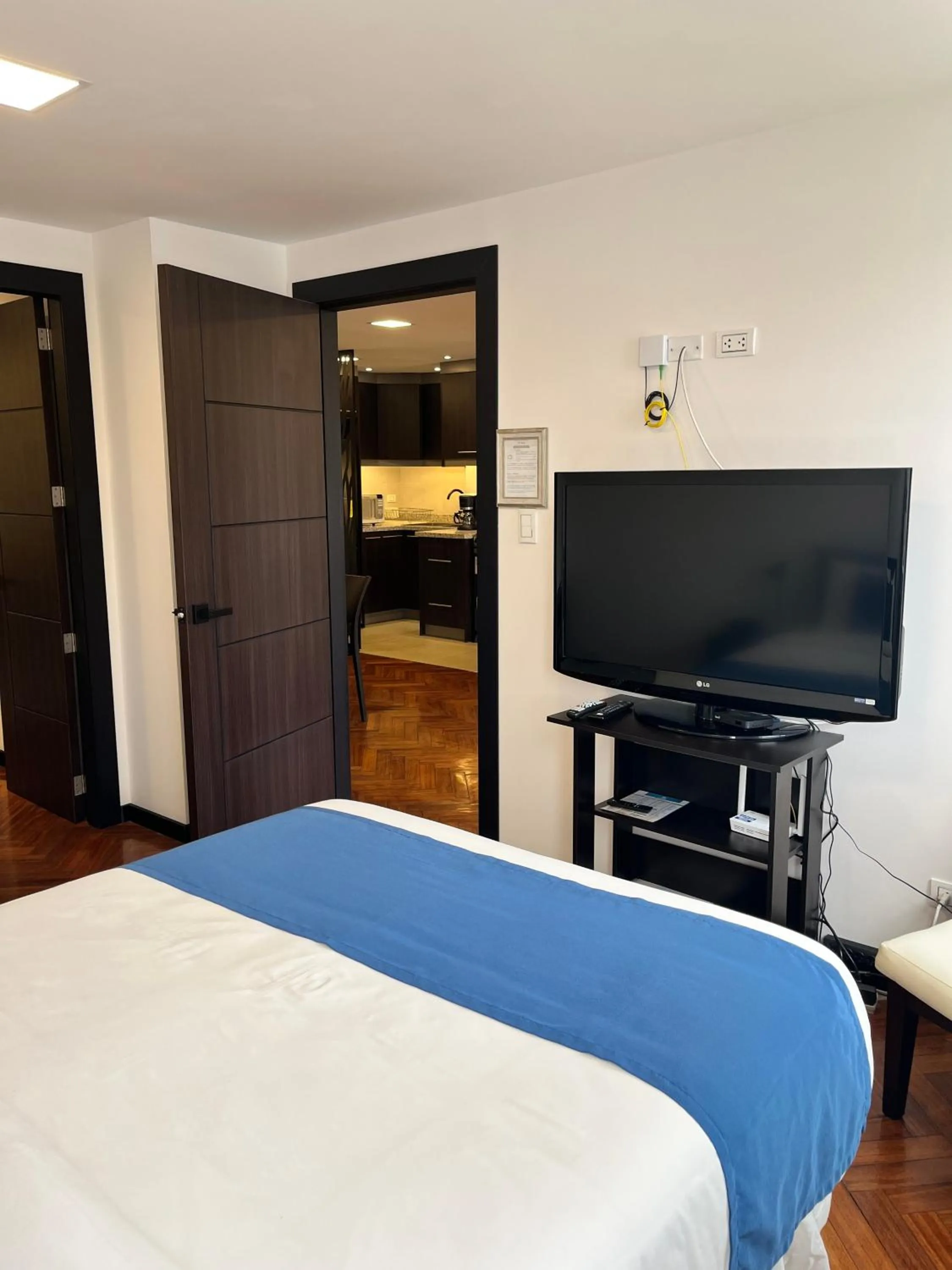 Bedroom, Bed in BlueZone Apartments