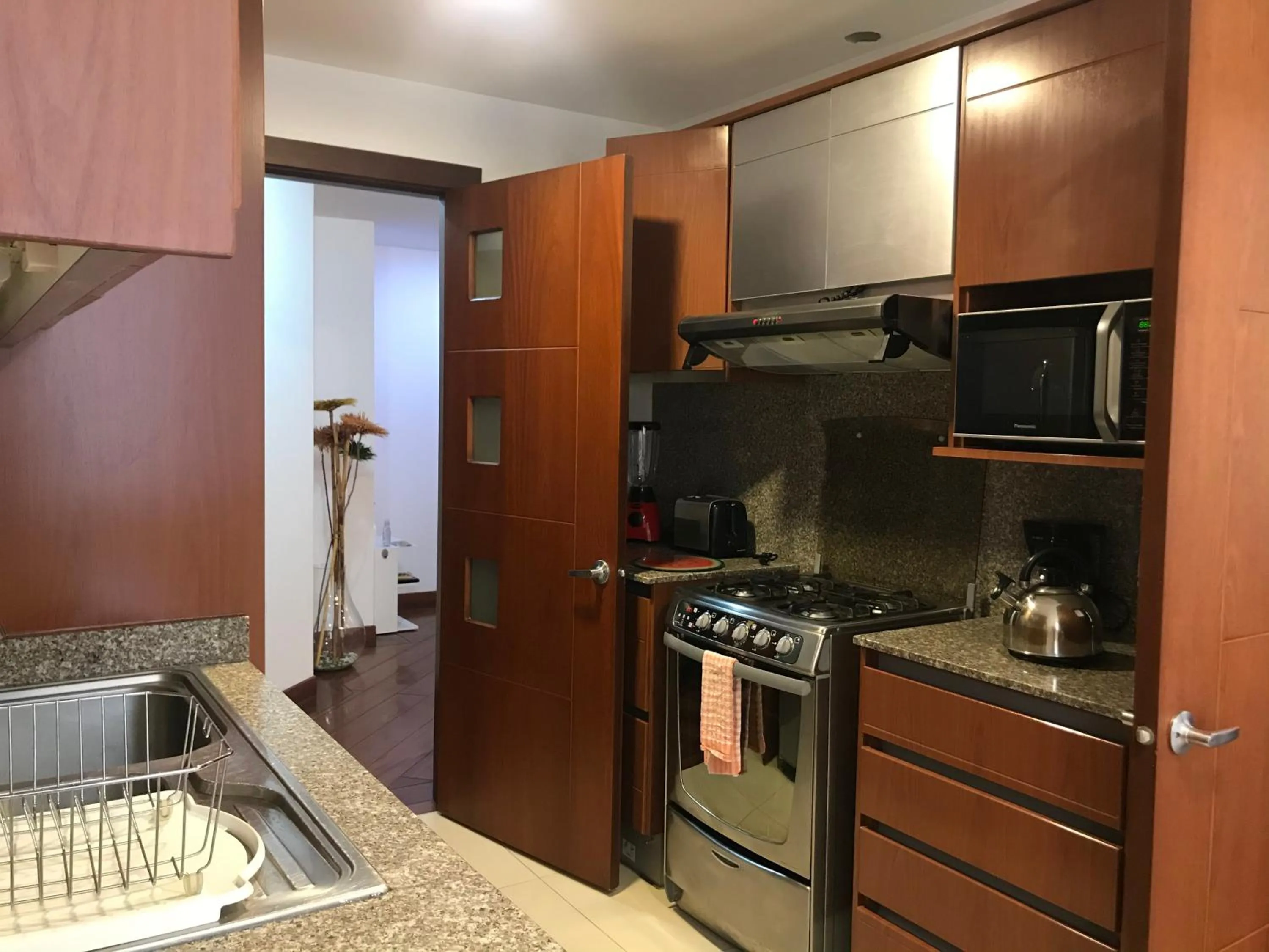 Kitchen or kitchenette in BlueZone Apartments