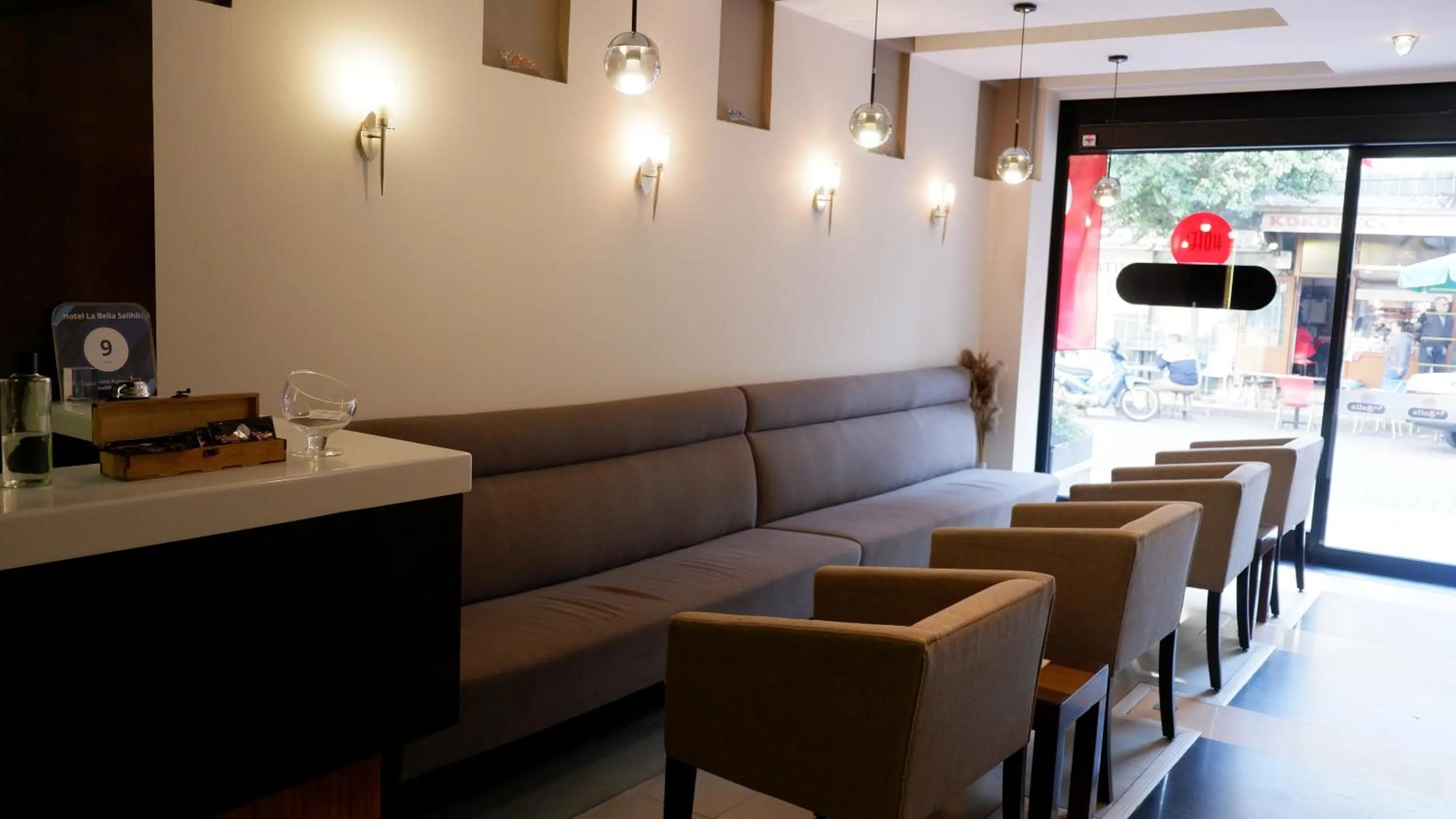 Lobby or reception in Hotel La Bella Salihli