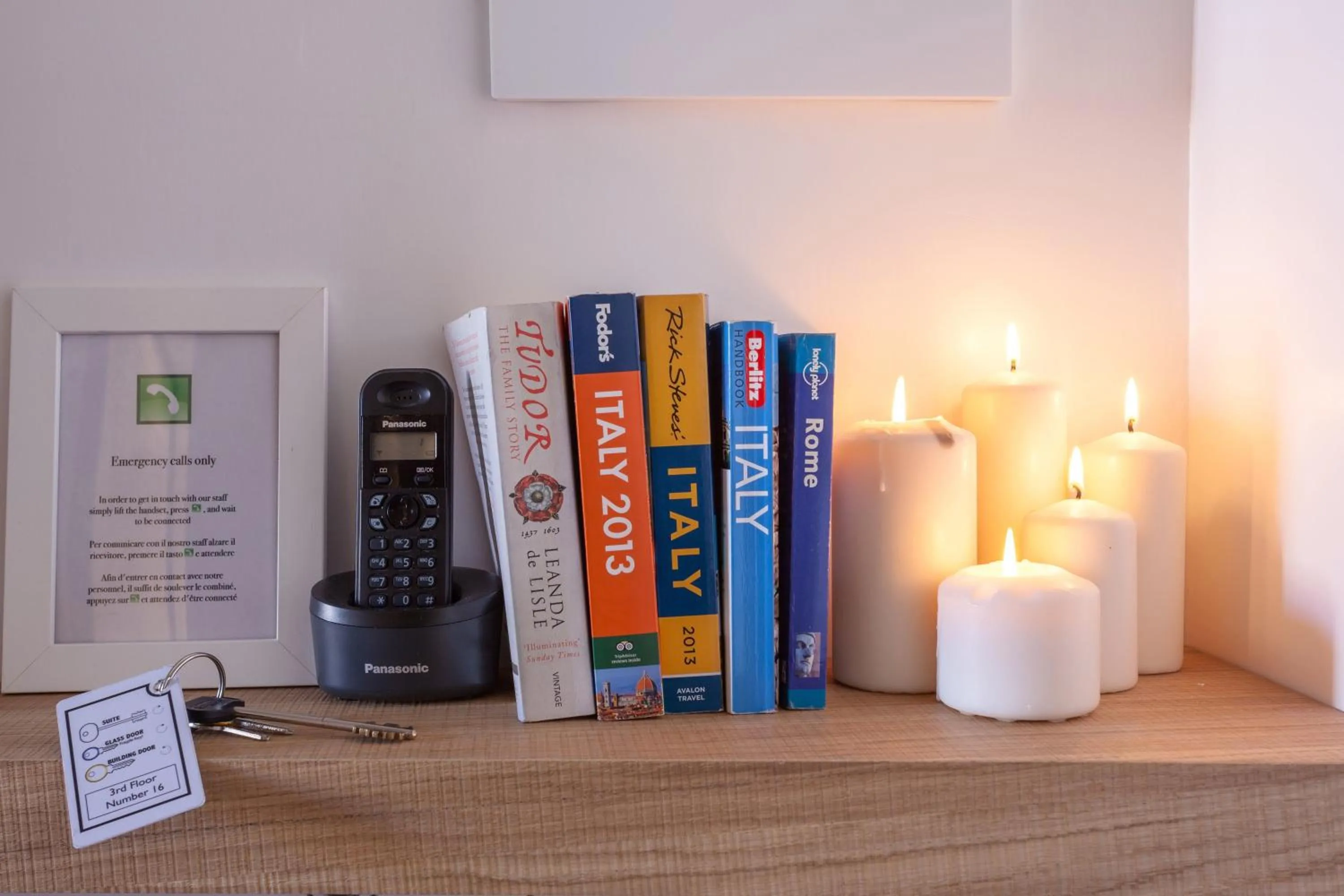 Decorative detail in The Bluehostel