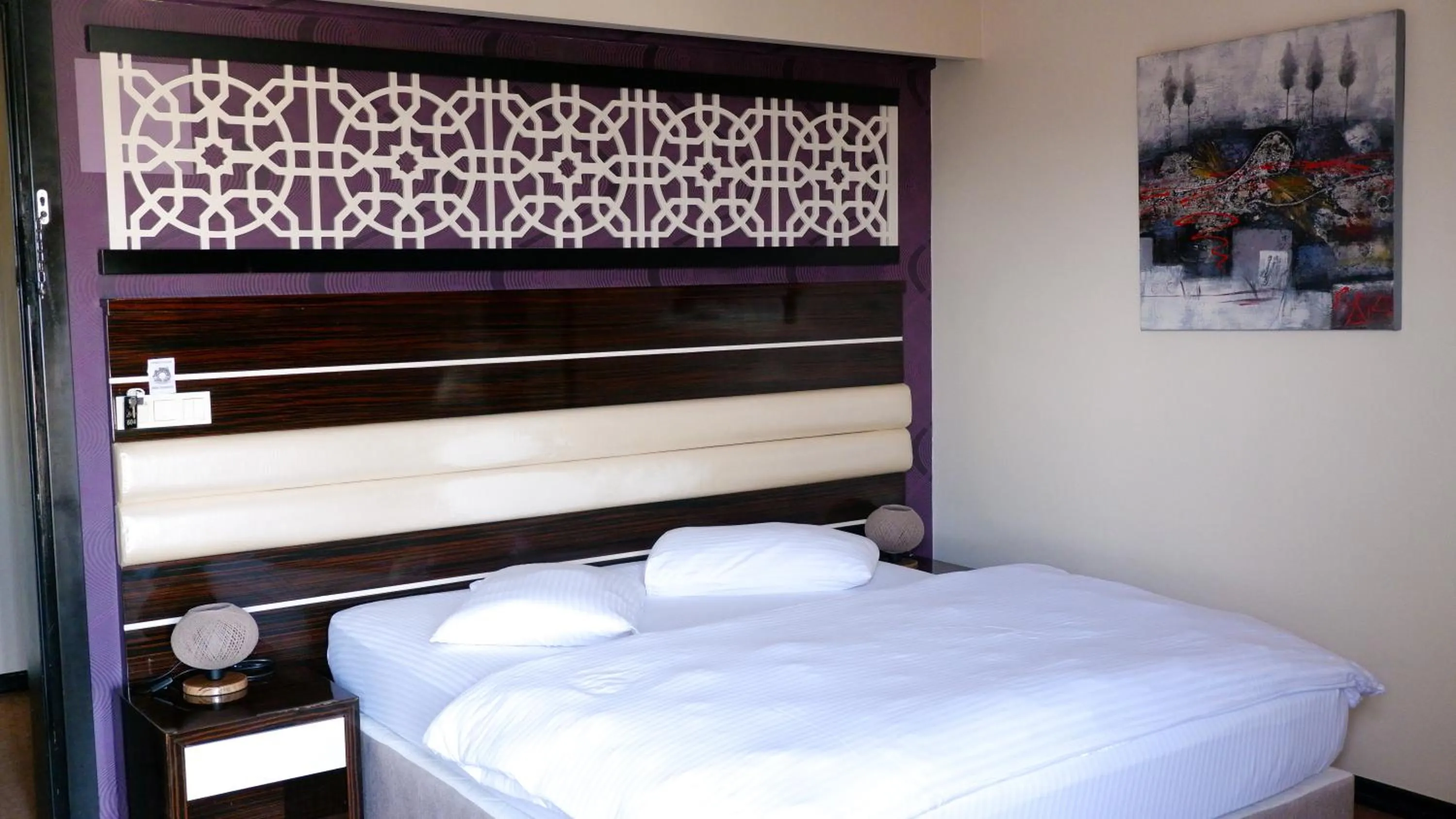 Bed in Hotel La Bella Soma