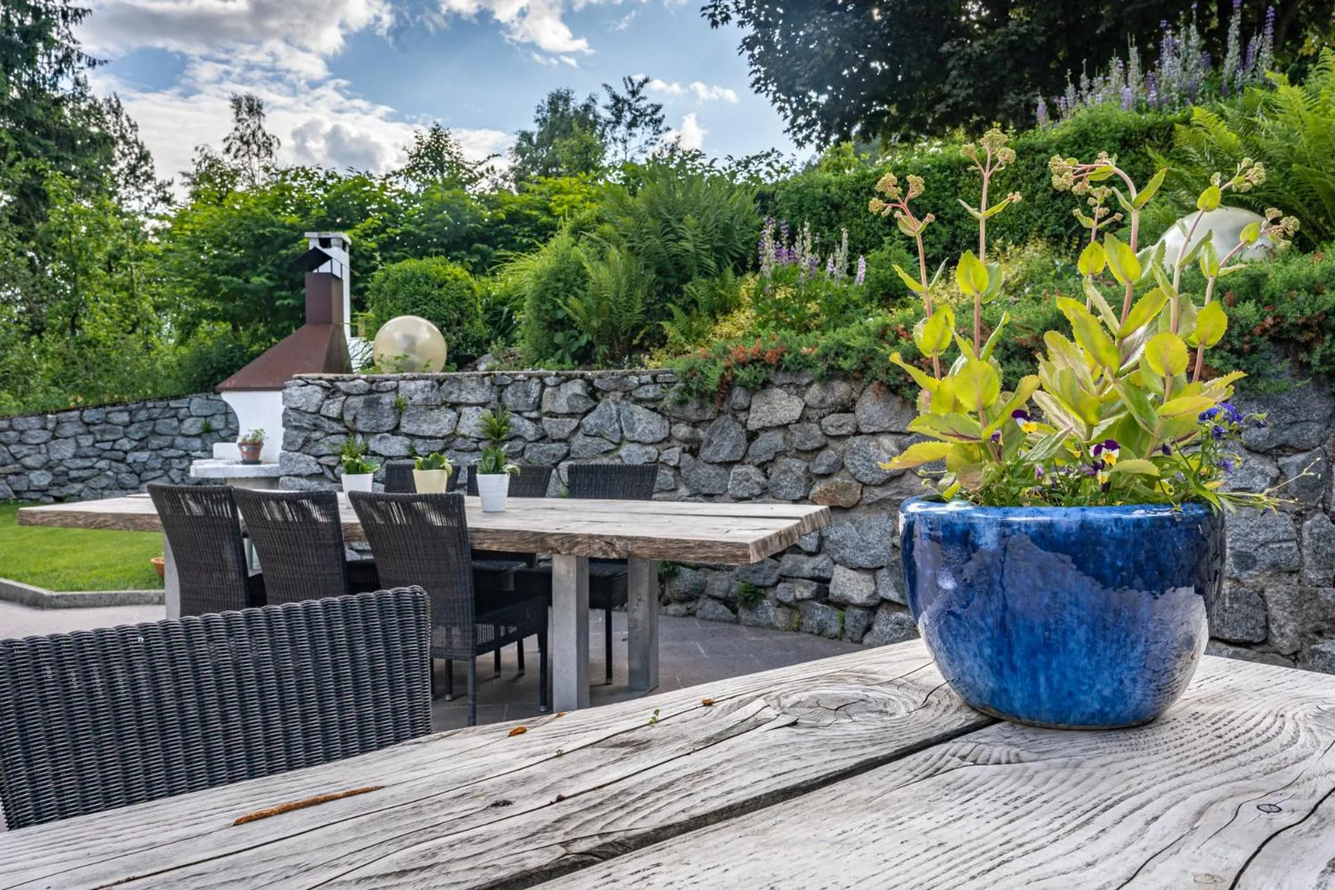 Patio in Hotel Bella di Bosco
