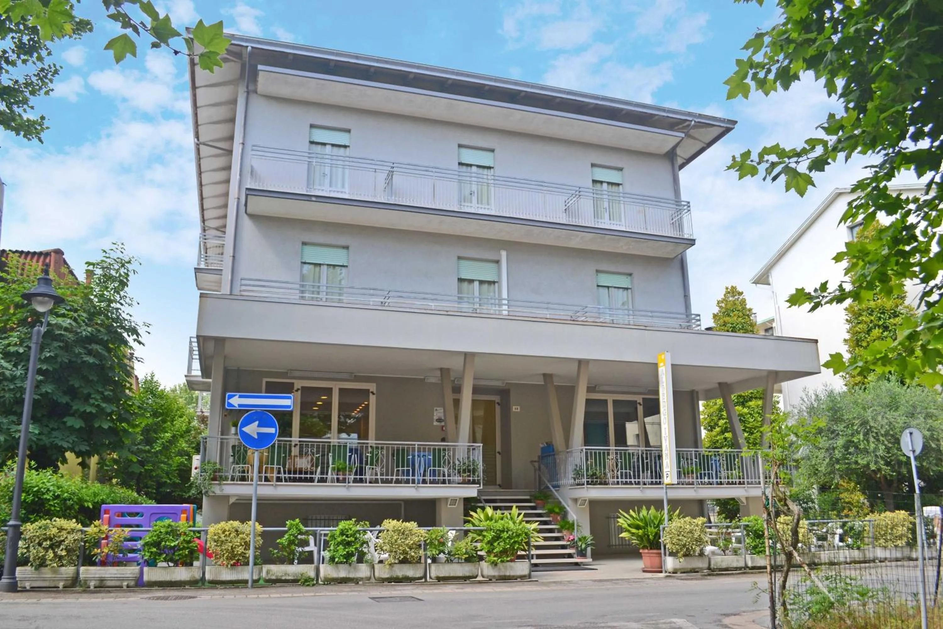 Property building in Hotel Ivana