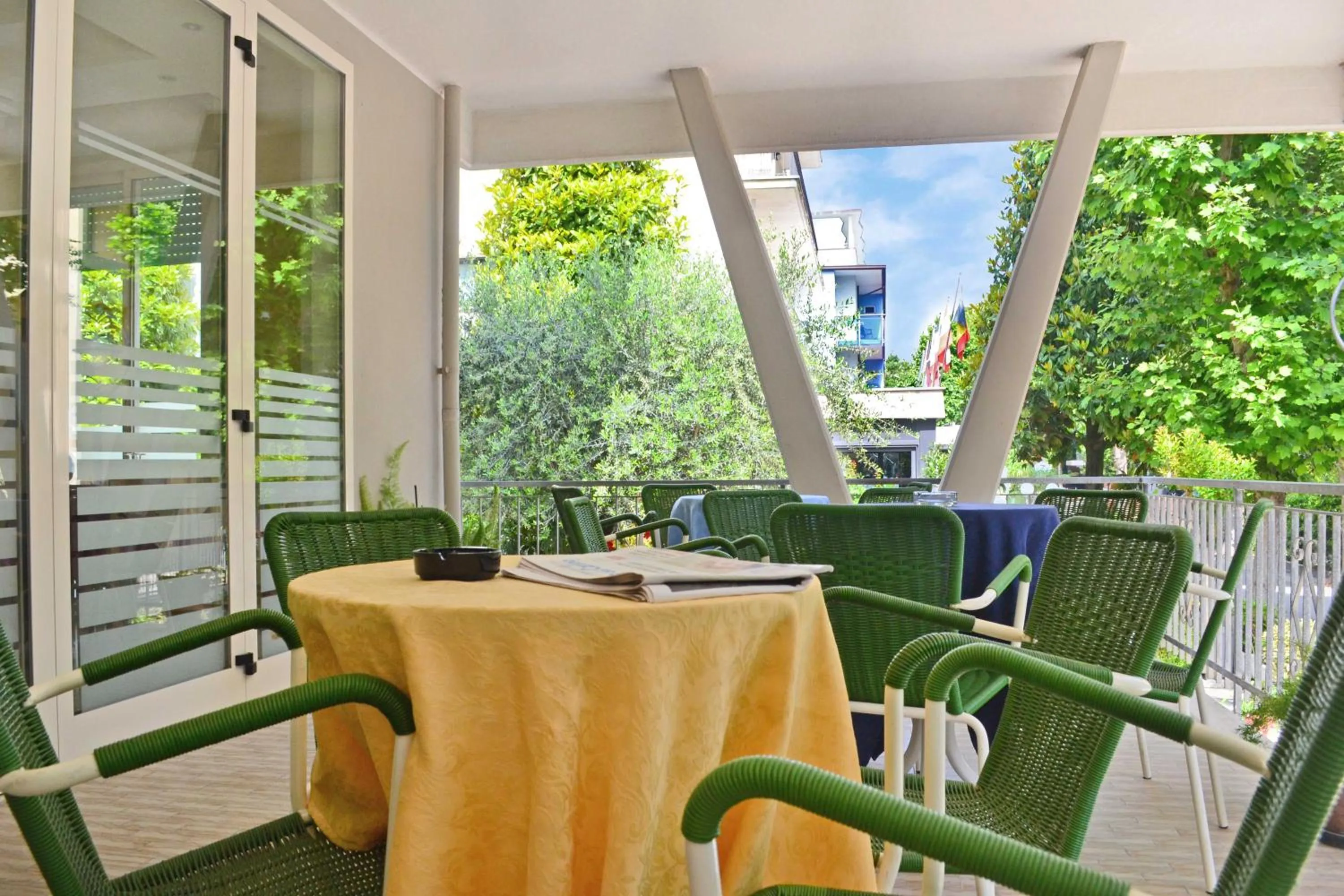 Balcony/Terrace in Hotel Ivana