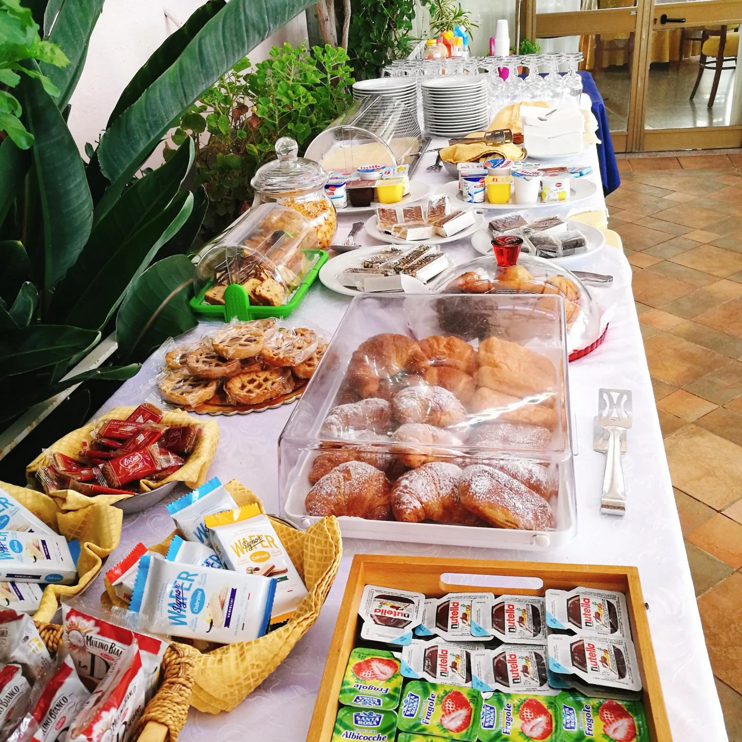 Breakfast in PARADISO Hotel Ristorante