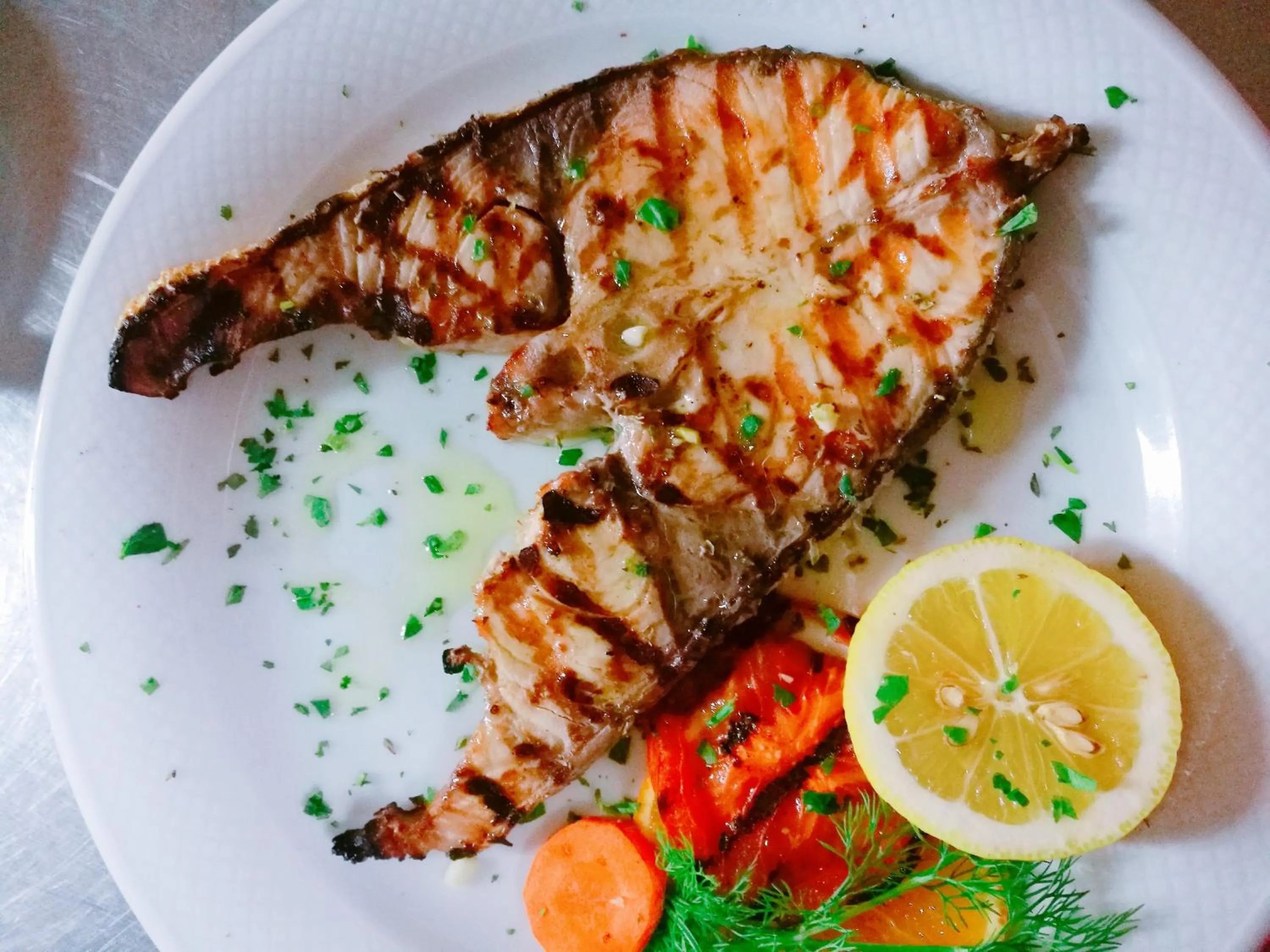 Food and drinks in PARADISO Hotel Ristorante