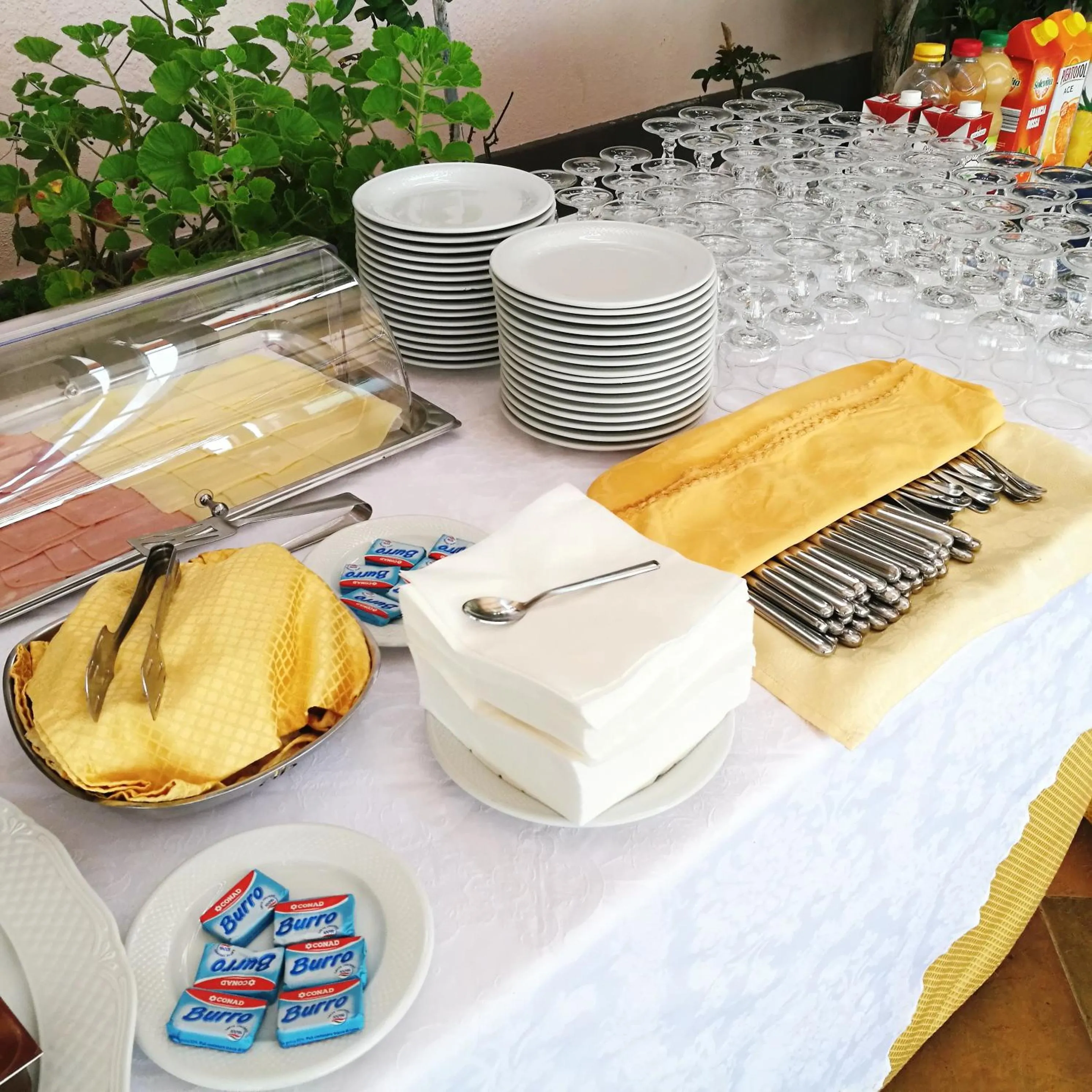 Breakfast in PARADISO Hotel Ristorante