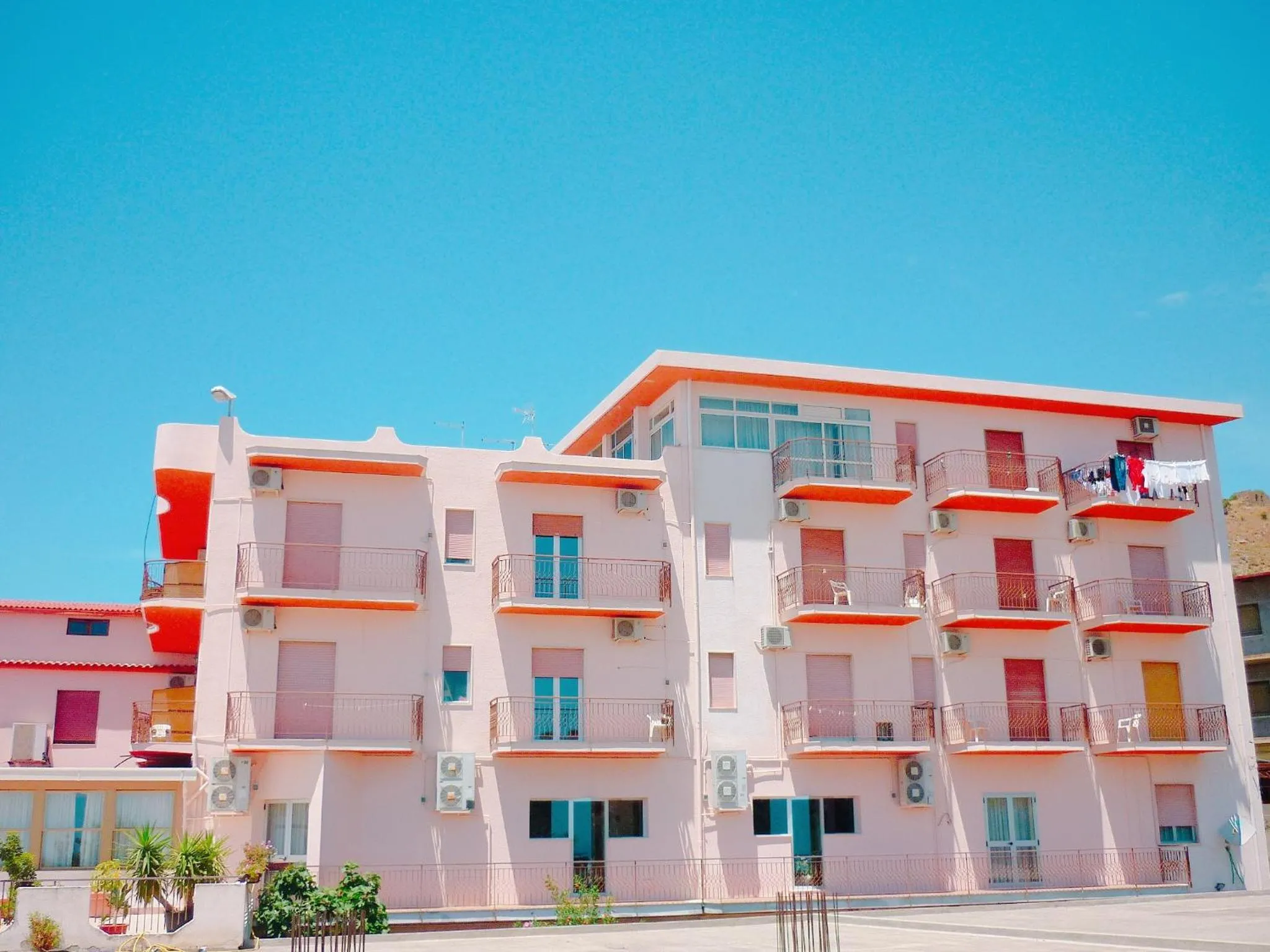 Property building in PARADISO Hotel Ristorante