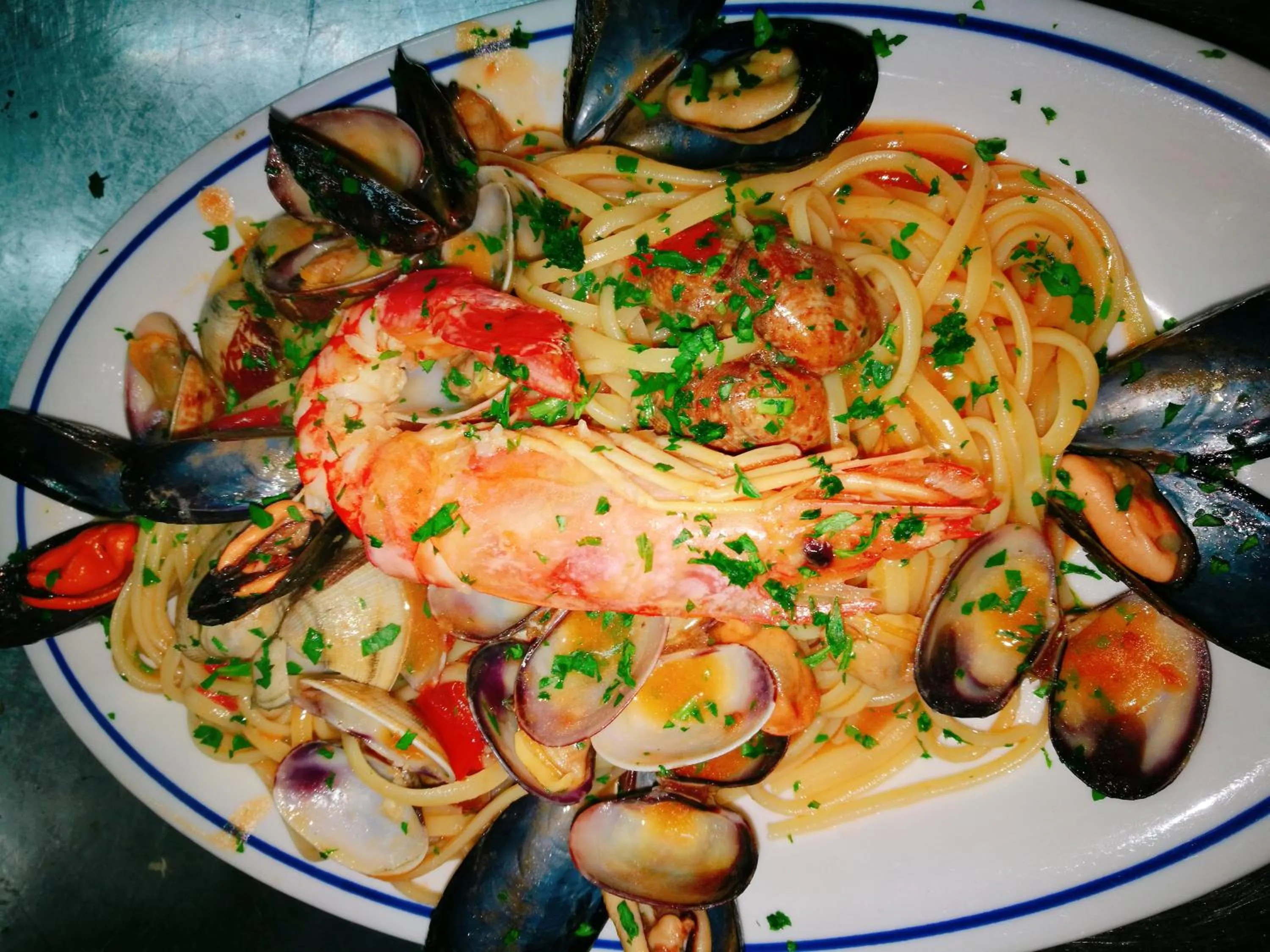 Food and drinks in PARADISO Hotel Ristorante