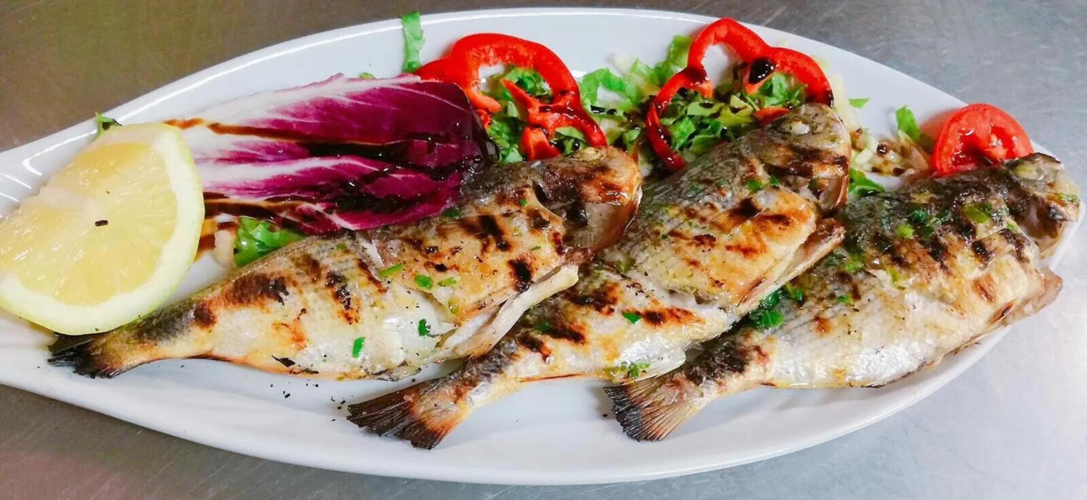 Food and drinks in PARADISO Hotel Ristorante