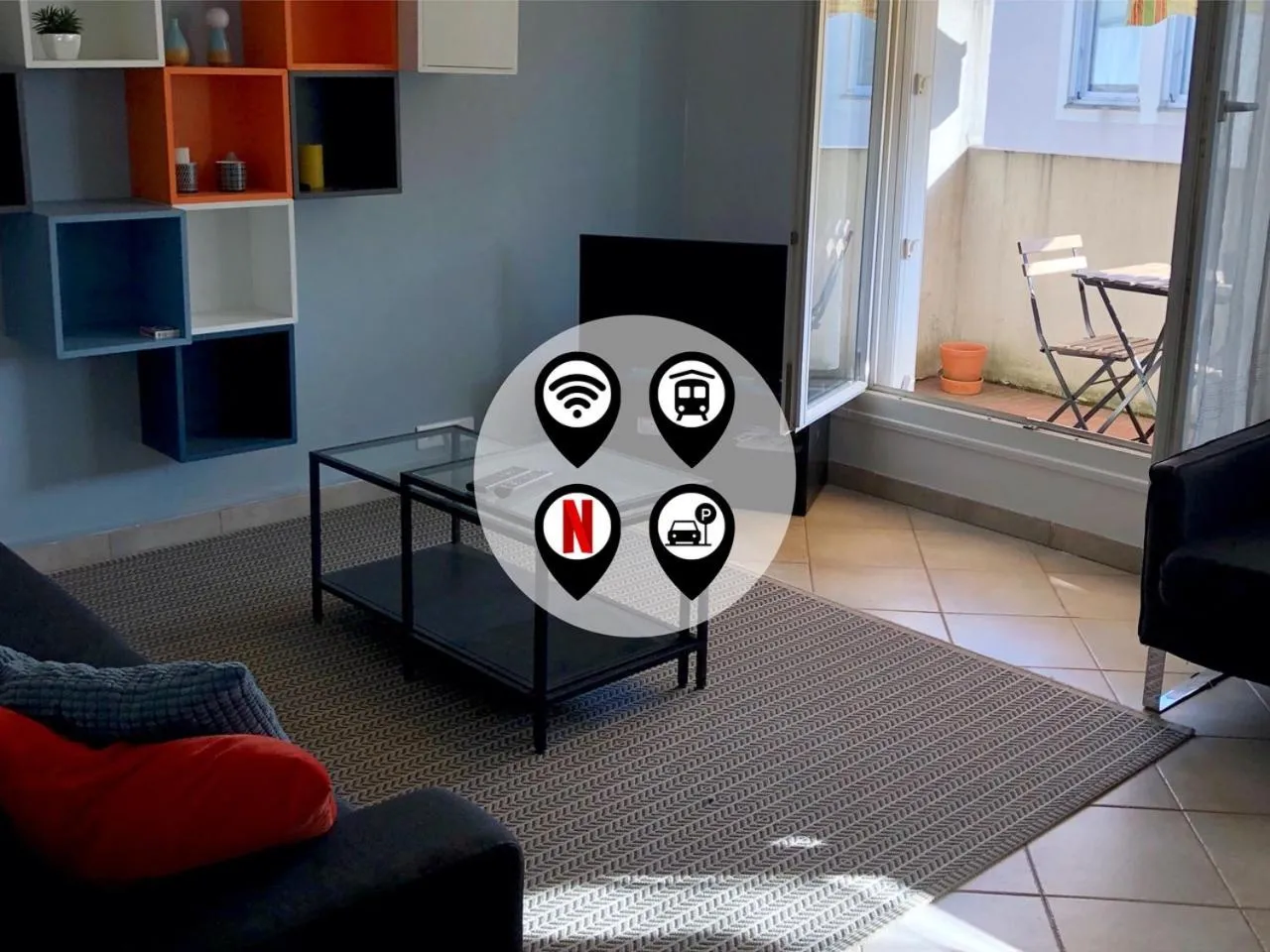 TV and multimedia in Chambre paisible tout confort