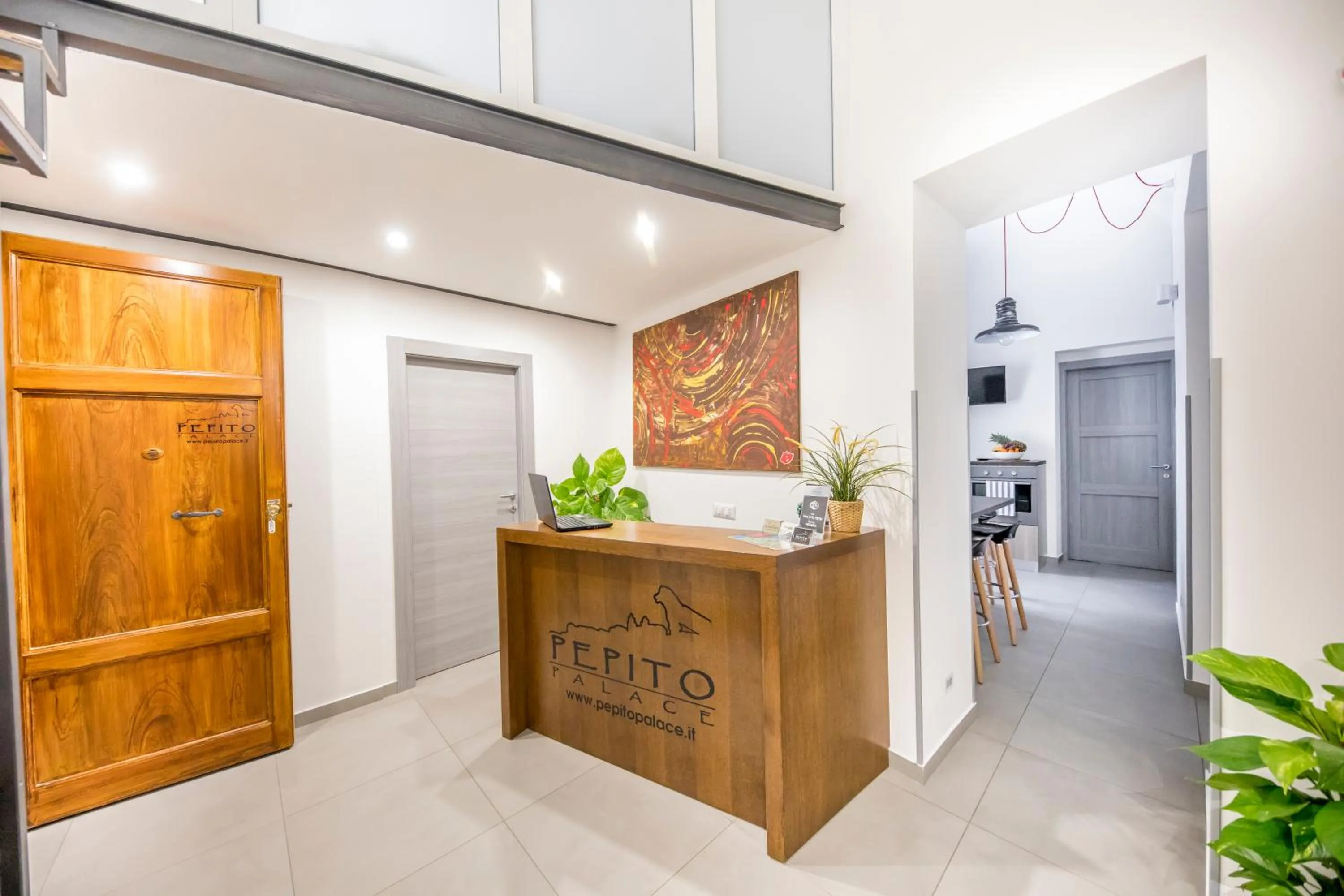 Lobby or reception in Pepito palace