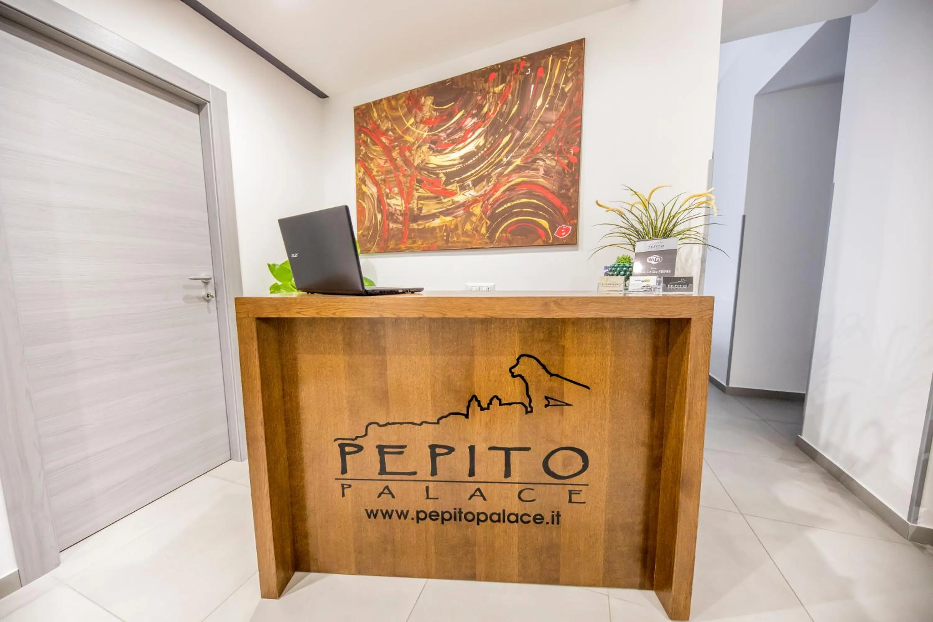 Lobby or reception in Pepito palace