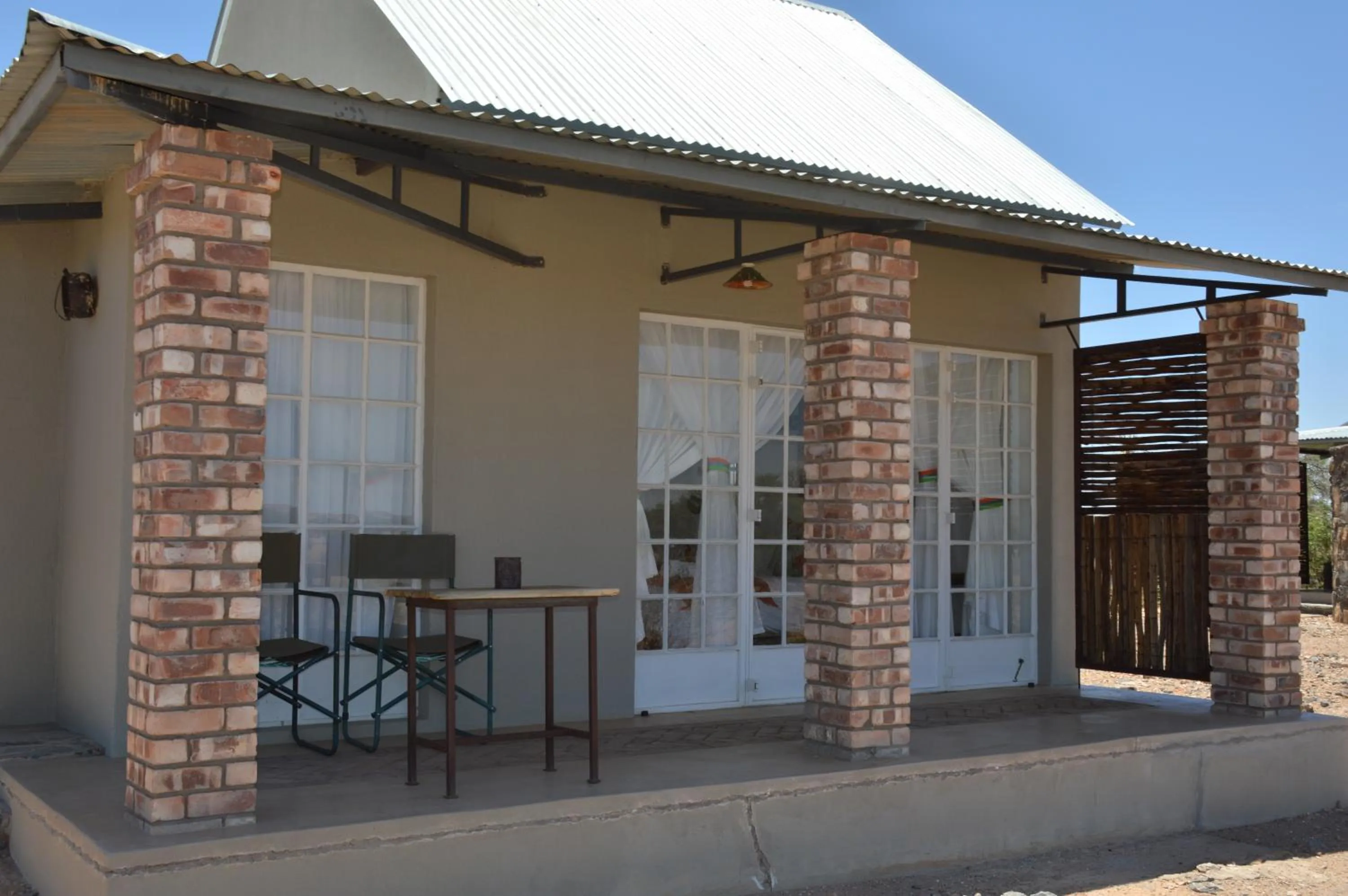 Balcony/Terrace in Alte Kalkoefen Lodge