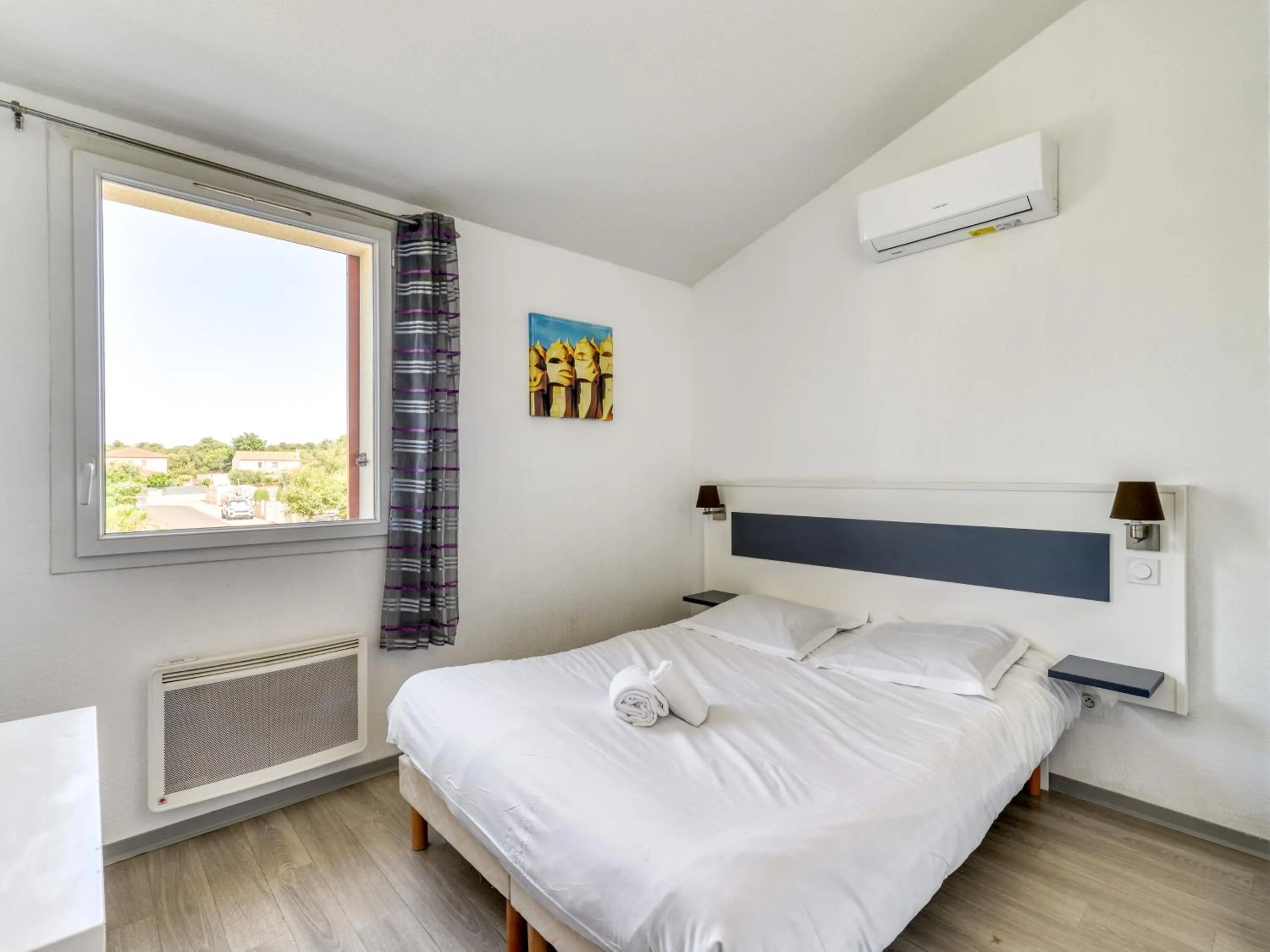 Bedroom, Bed in Vacancéole - Les demeures de la Massane - Argelès-sur-Mer