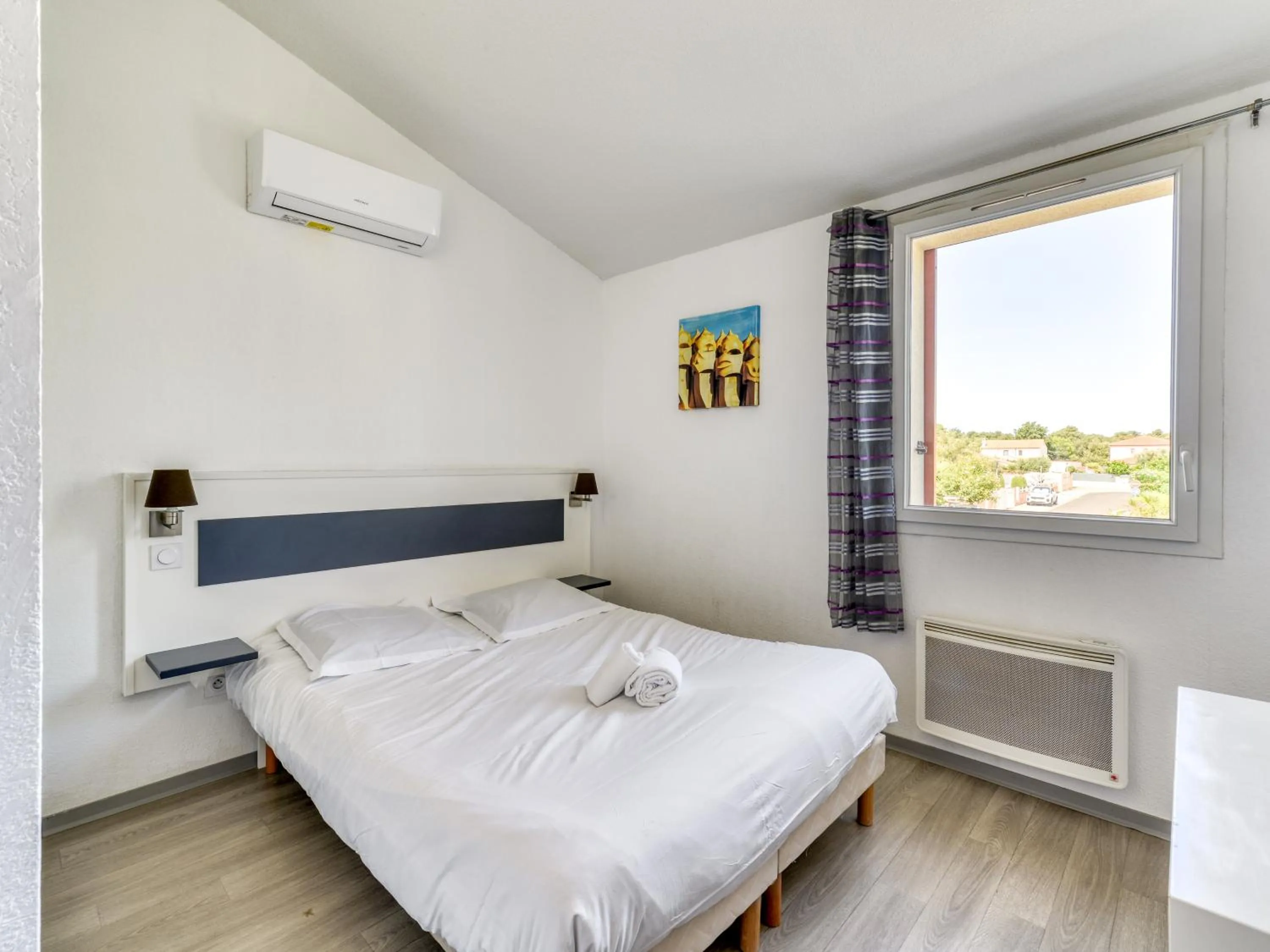 Bedroom, Bed in Vacancéole - Les demeures de la Massane - Argelès-sur-Mer