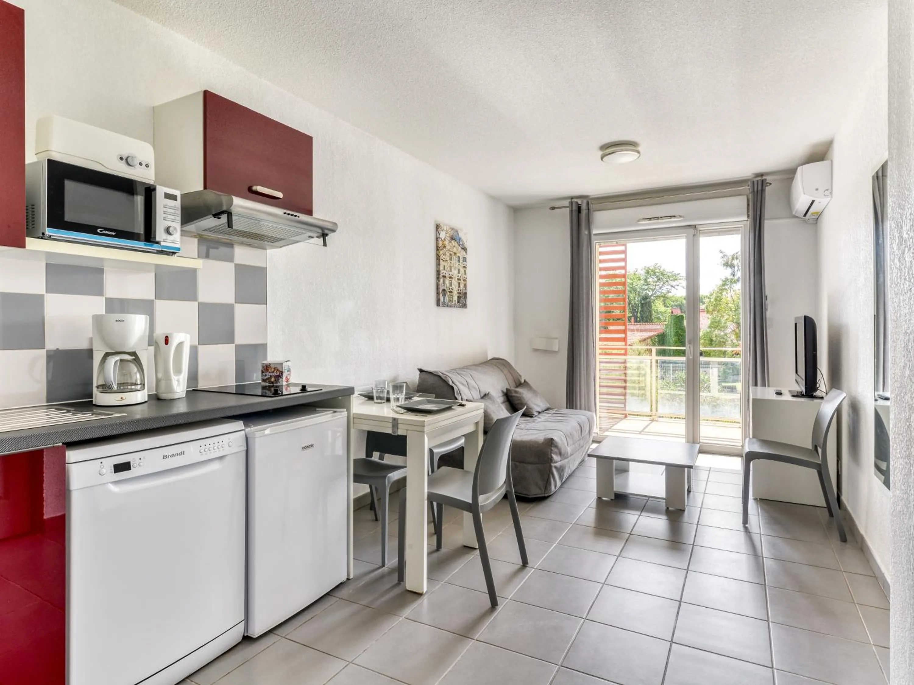 Living room in Vacancéole - Les demeures de la Massane - Argelès-sur-Mer