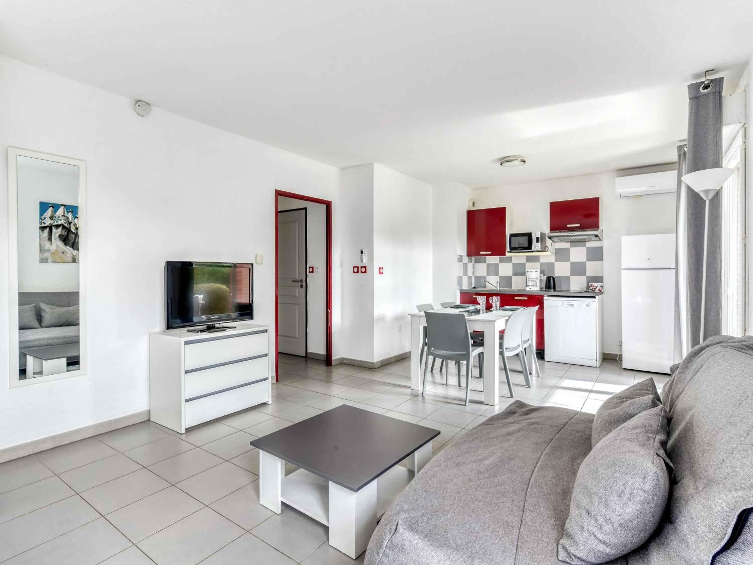 Living room in Vacancéole - Les demeures de la Massane - Argelès-sur-Mer