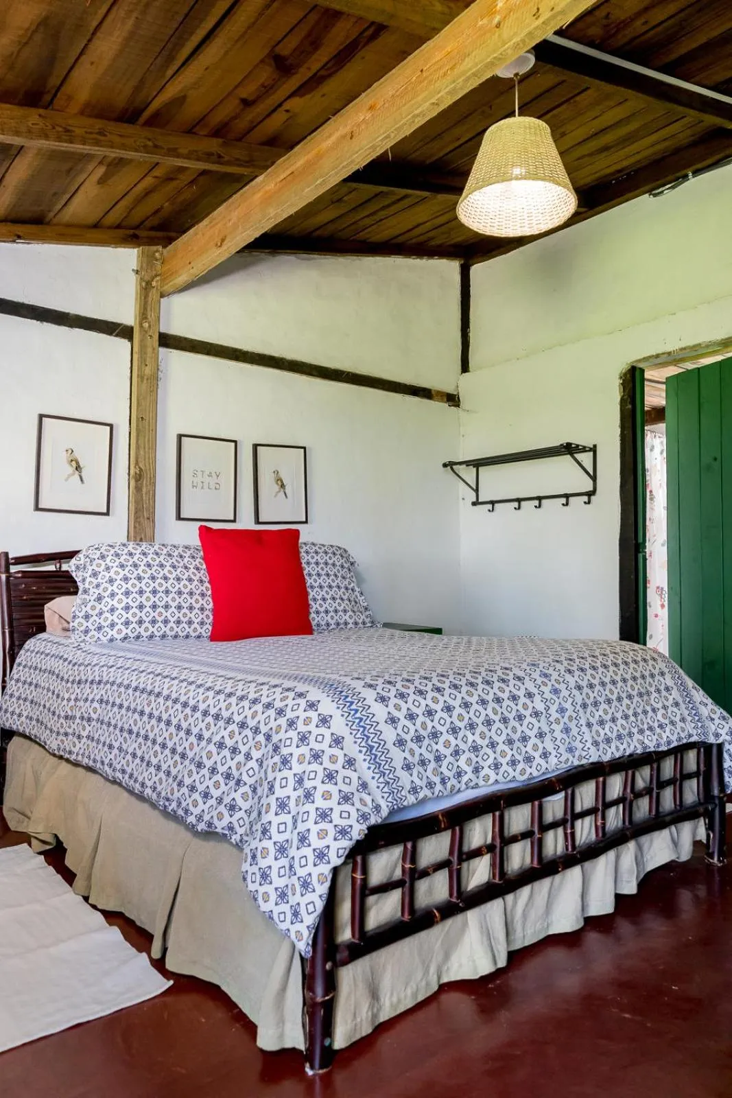 Bed in Villa Pajon Eco Lodge