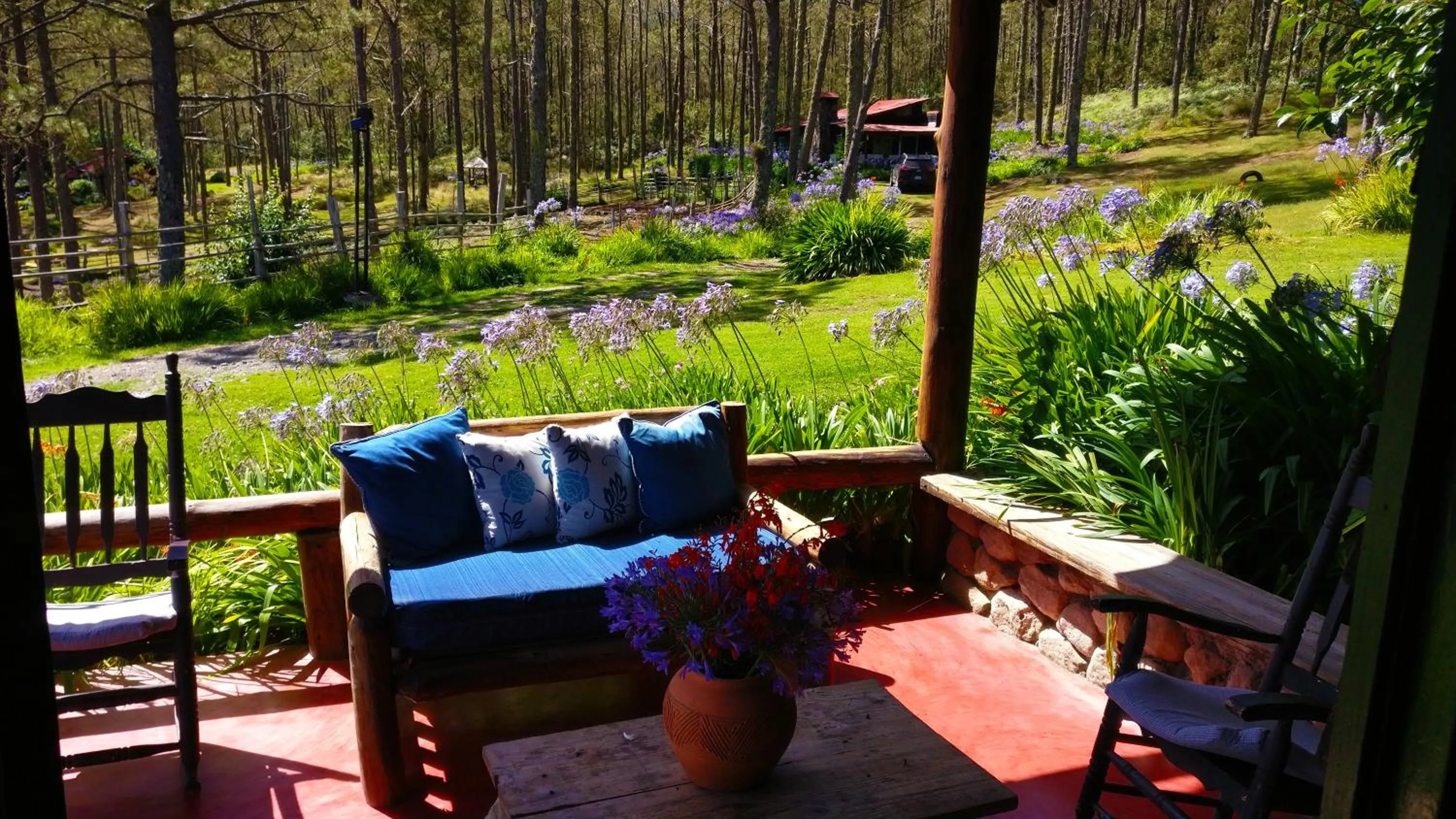 Balcony/Terrace in Villa Pajon Eco Lodge
