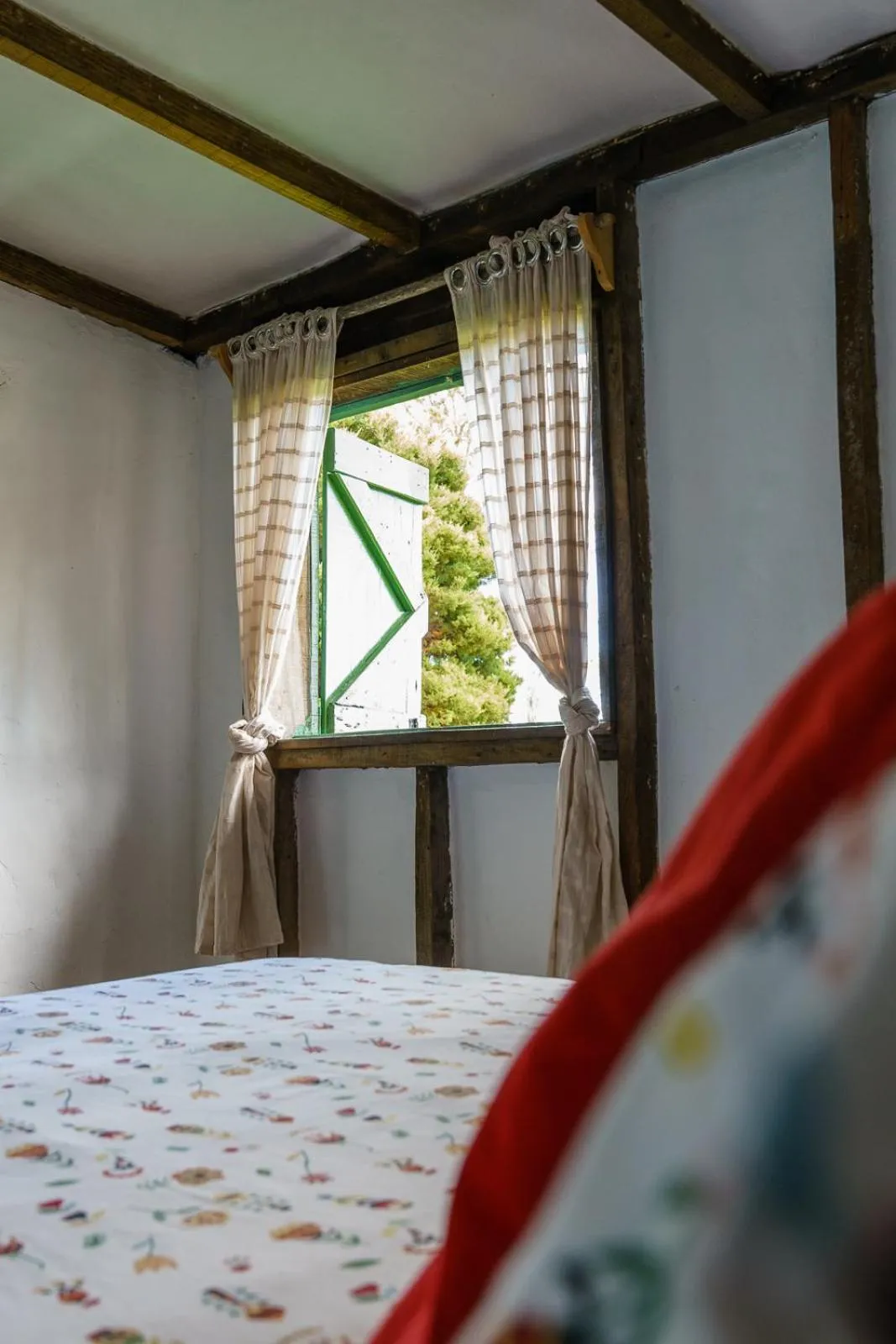 Bed in Villa Pajon Eco Lodge